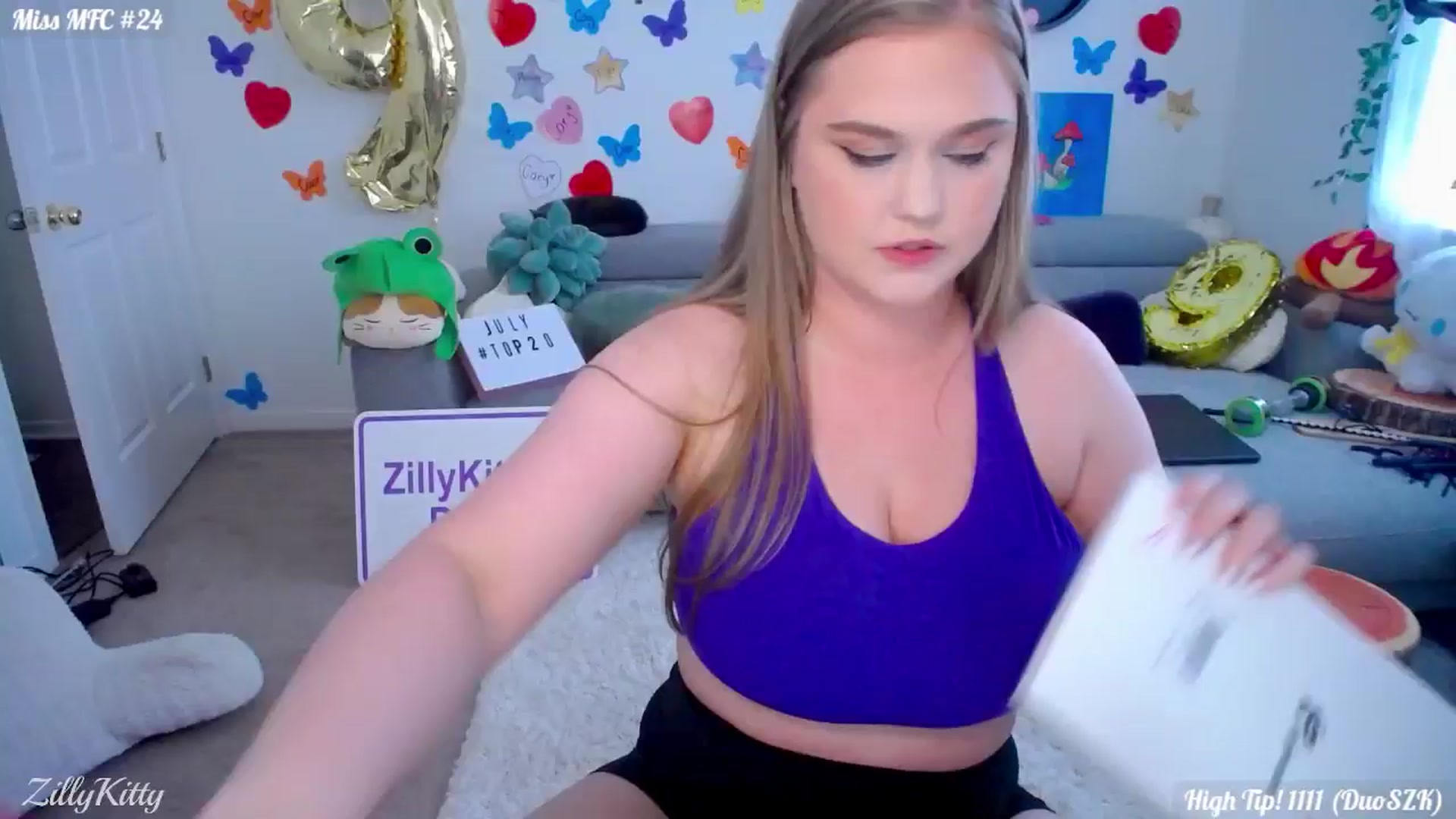 Gallery image thumbnail from ZillyKitty's myfreecams stream on, 07/17/2024, 21:46 image 11 of 20
