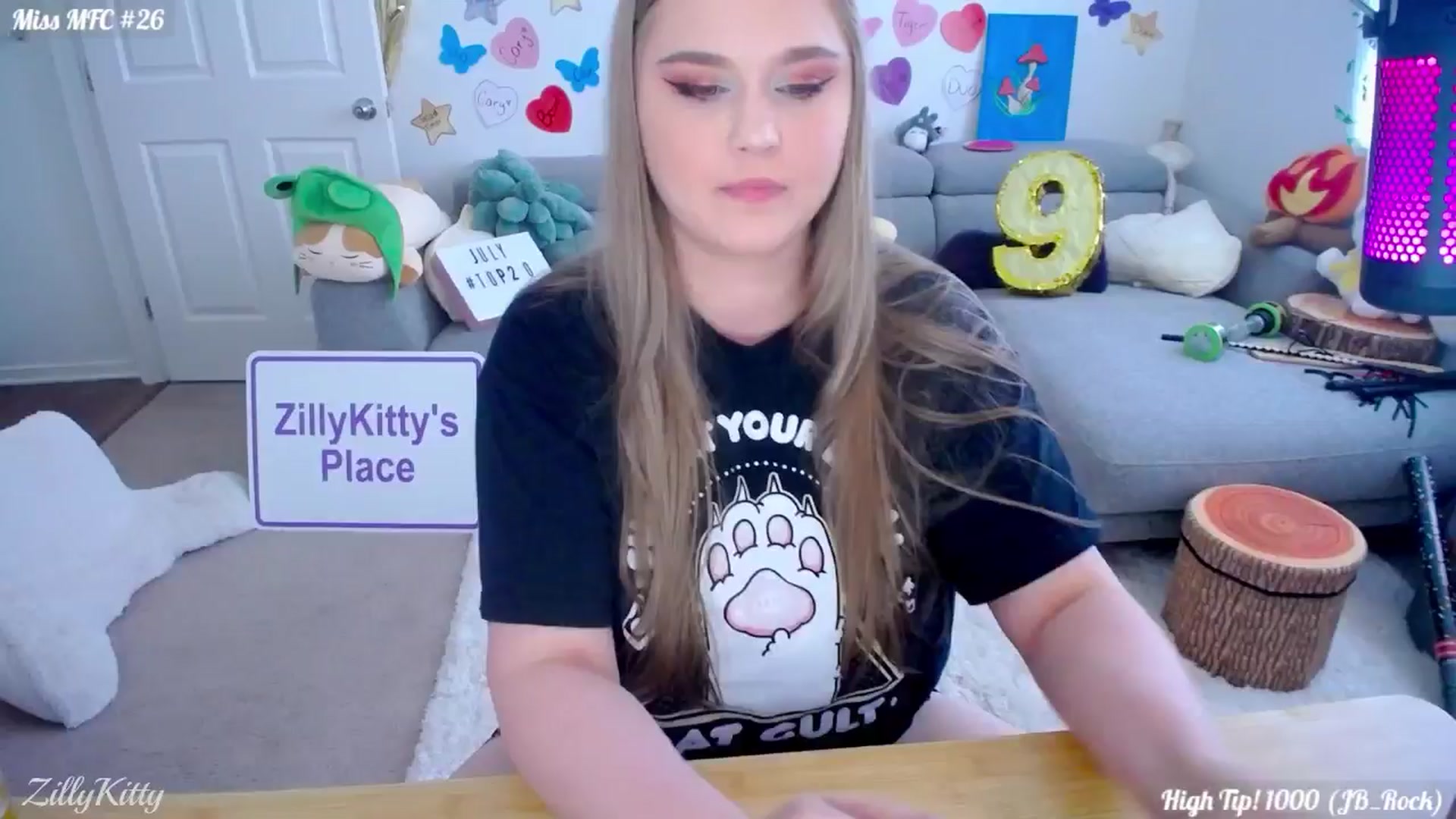 Gallery image thumbnail from ZillyKitty's myfreecams stream on, 07/20/2024, 22:08 image 6 of 20