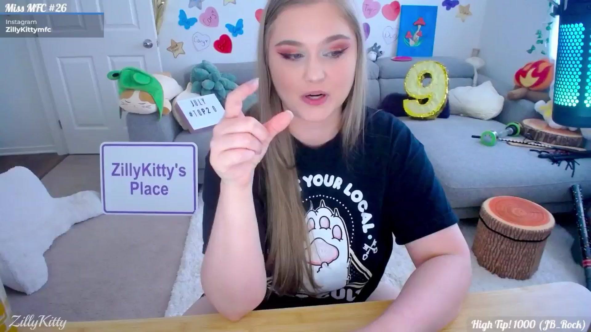 Gallery image thumbnail from ZillyKitty's myfreecams stream on, 07/20/2024, 22:08 image 8 of 20
