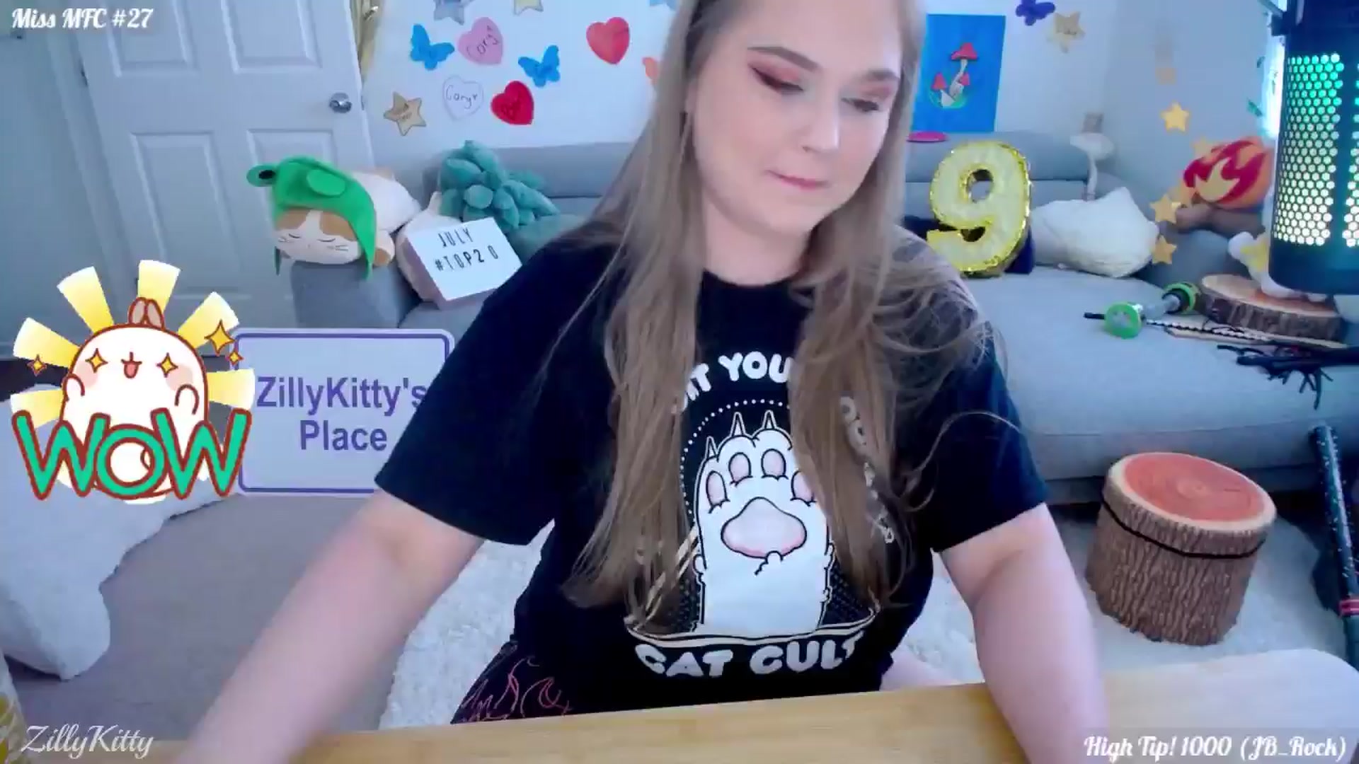 Gallery image thumbnail from ZillyKitty's myfreecams stream on, 07/20/2024, 22:08 image 5 of 20