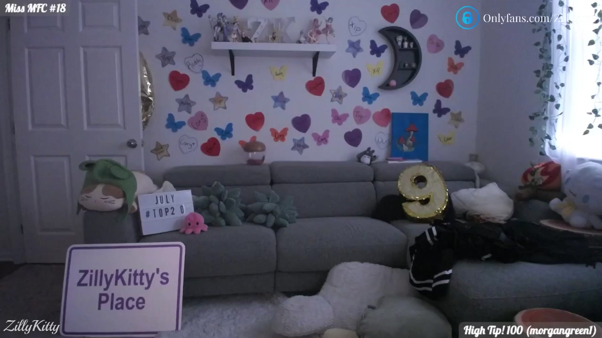 Gallery image thumbnail from ZillyKitty's myfreecams stream on, 07/25/2024, 24:05 image 13 of 20