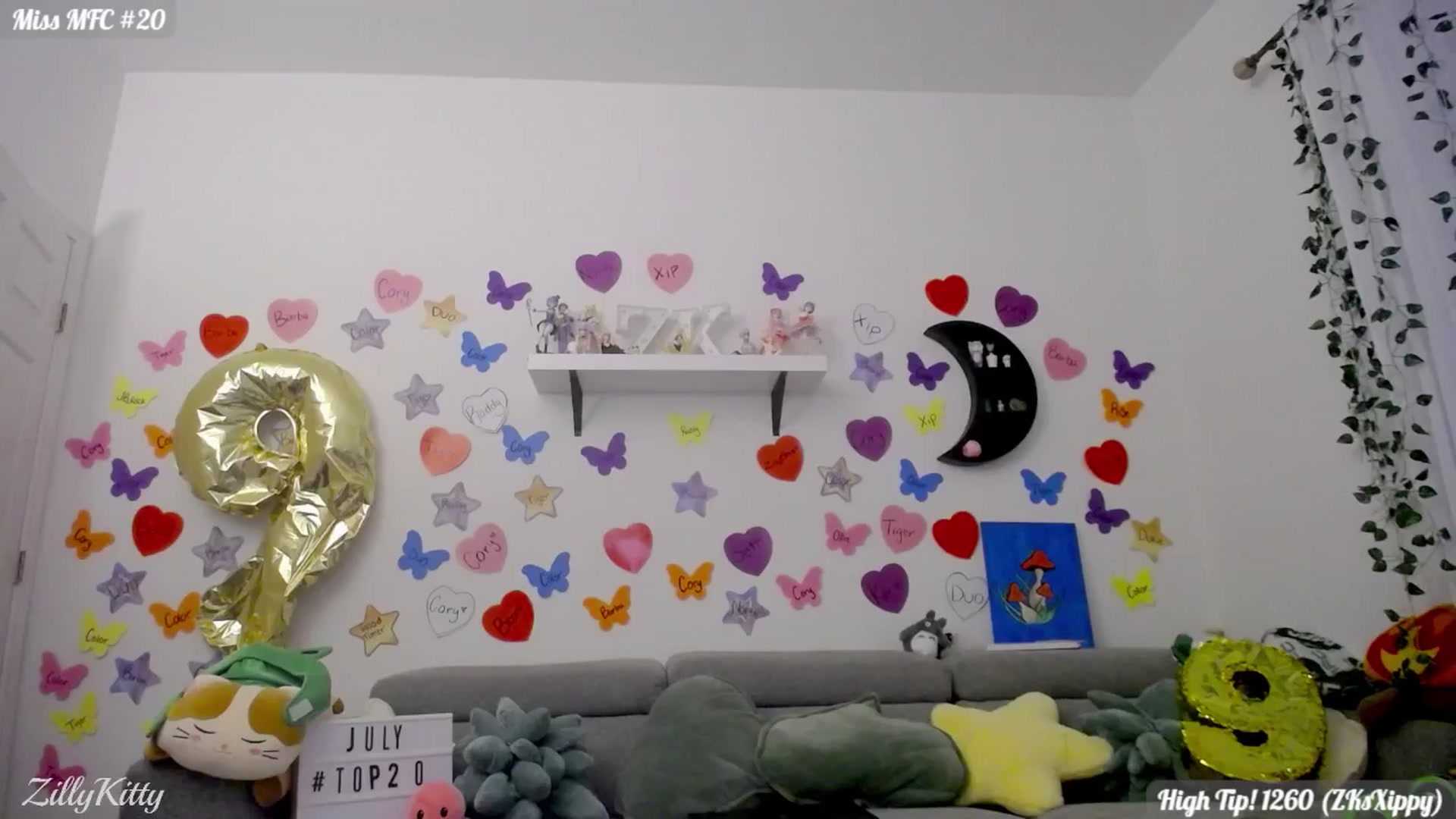 Gallery image thumbnail from ZillyKitty's myfreecams stream on, 07/28/2024, 01:00 image 7 of 20