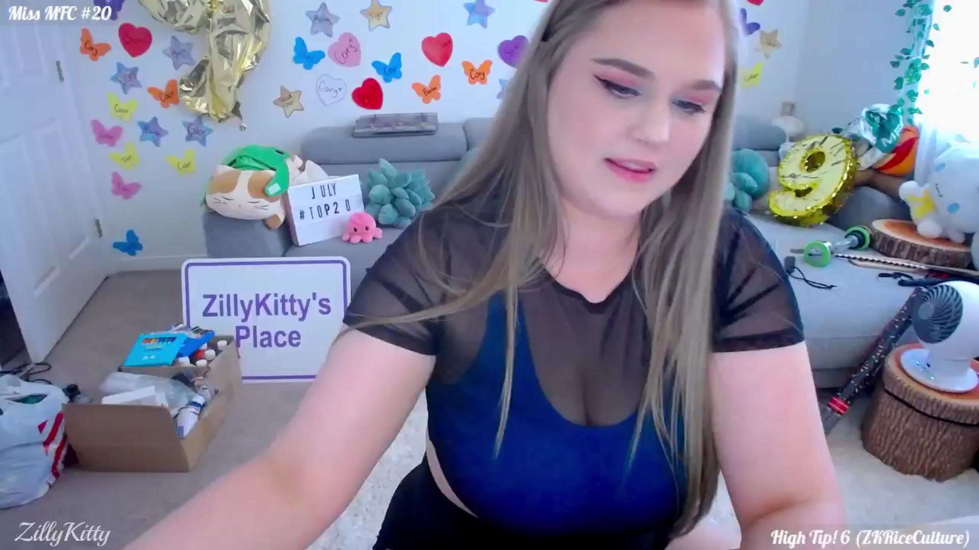 Gallery image thumbnail from ZillyKitty's myfreecams stream on, 07/29/2024, 24:31 image 4 of 20