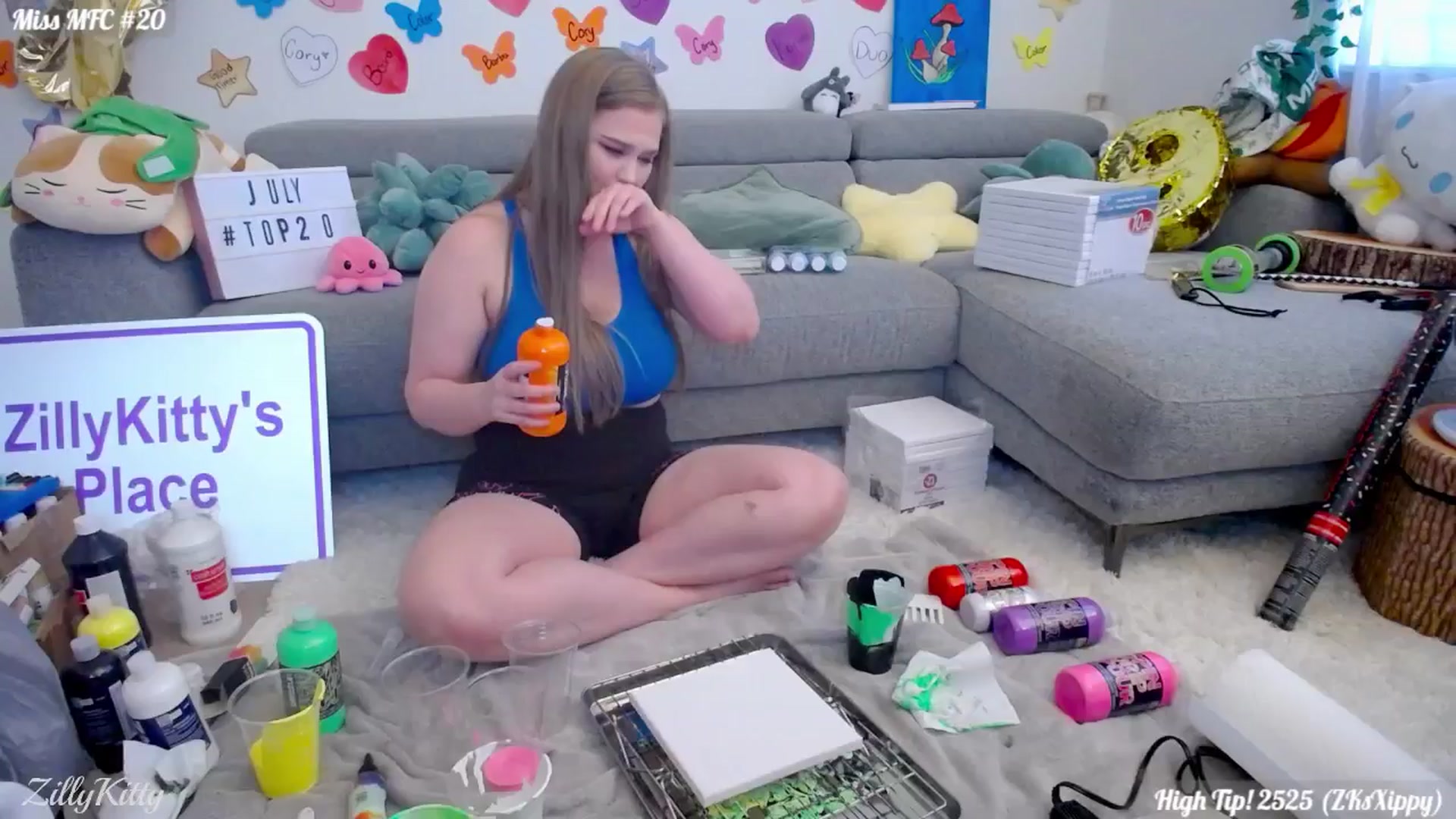 Gallery image thumbnail from ZillyKitty's myfreecams stream on, 07/29/2024, 24:31 image 15 of 20