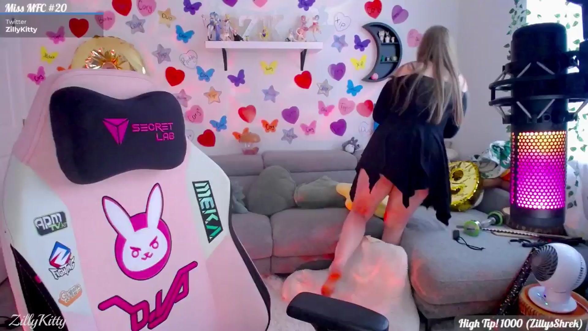 Gallery image thumbnail from ZillyKitty's myfreecams stream on, 07/30/2024, 01:22 image 8 of 20