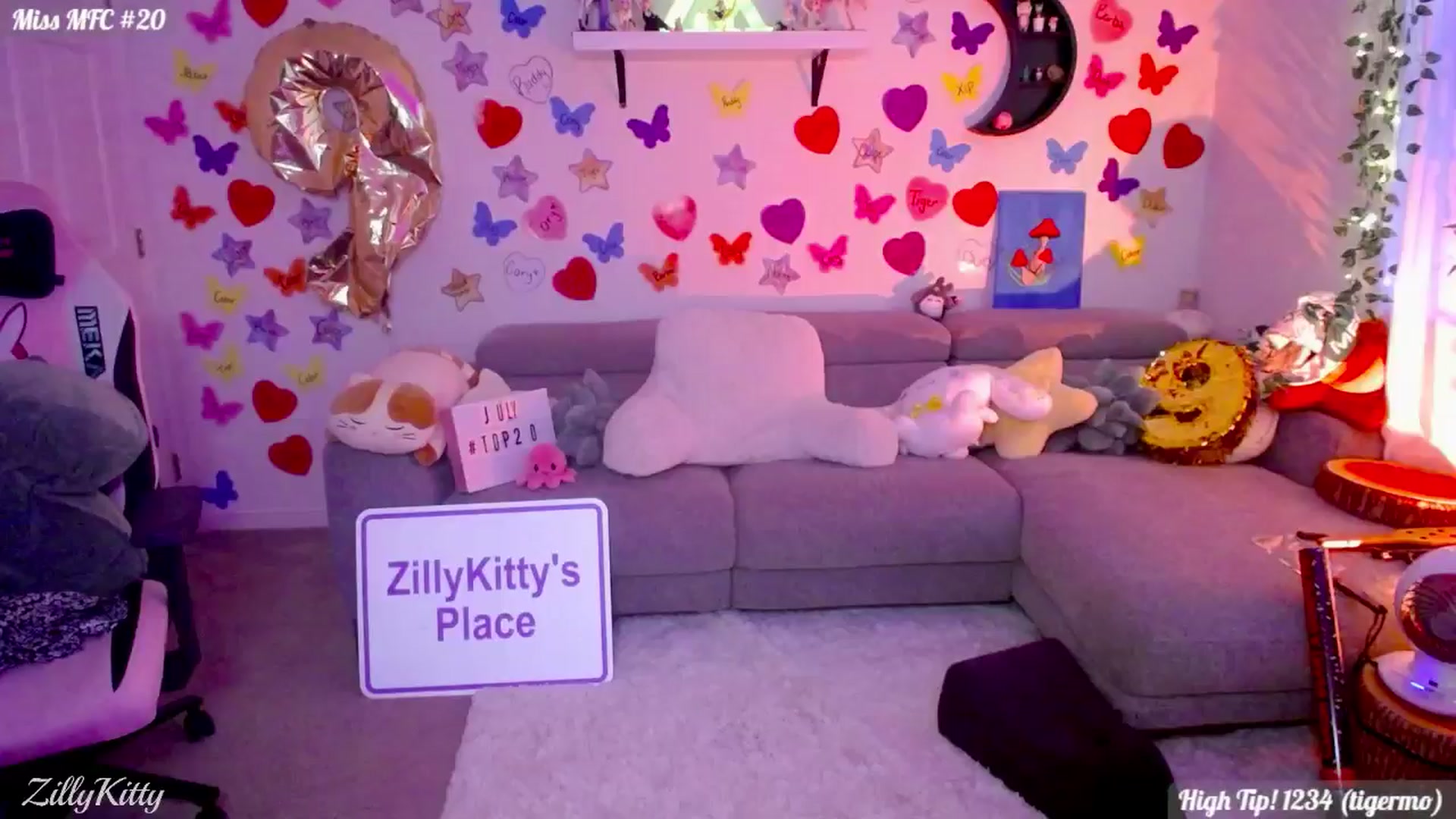 Gallery image thumbnail from ZillyKitty's myfreecams stream on, 08/01/2024, 03:56 image 10 of 20