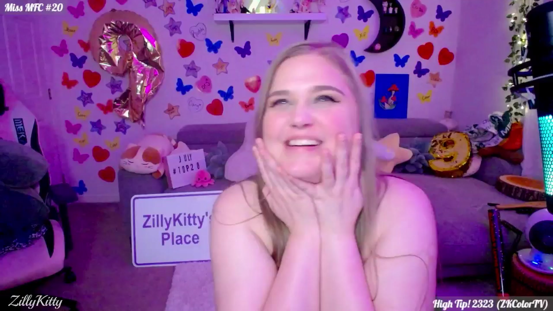 Gallery image thumbnail from ZillyKitty's myfreecams stream on, 08/01/2024, 06:52 image 5 of 20