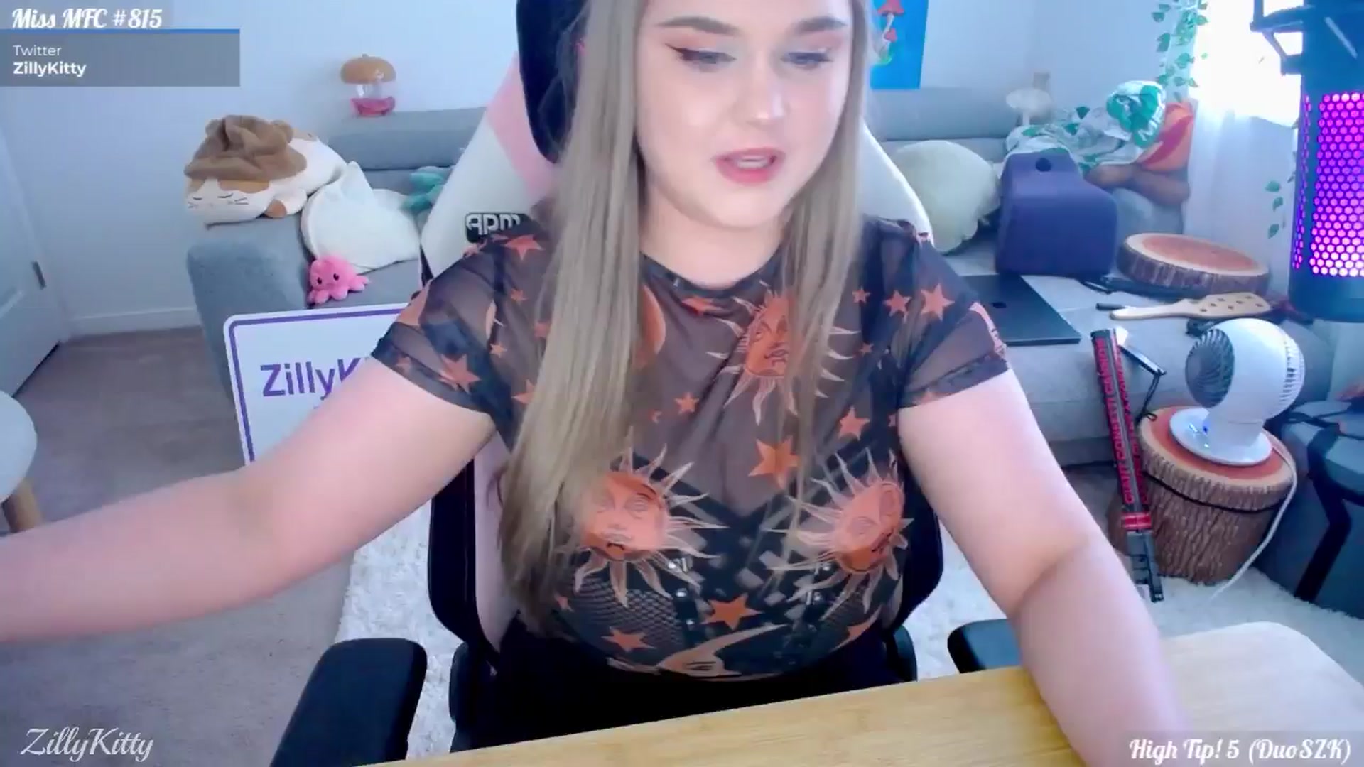 Gallery image thumbnail from ZillyKitty's myfreecams stream on, 08/13/2024, 24:00 image 2 of 20
