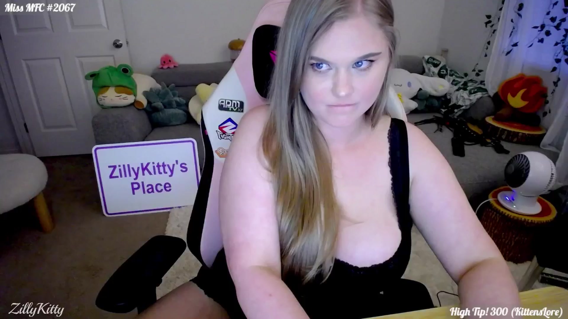 Gallery image thumbnail from ZillyKitty's myfreecams stream on, 09/12/2024, 24:11 image 15 of 20