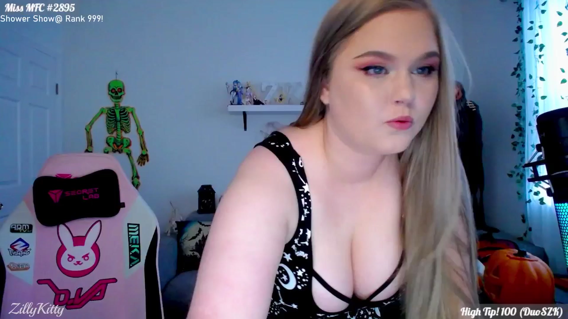 Gallery image thumbnail from ZillyKitty's myfreecams stream on, 09/30/2024, 24:03 image 6 of 20