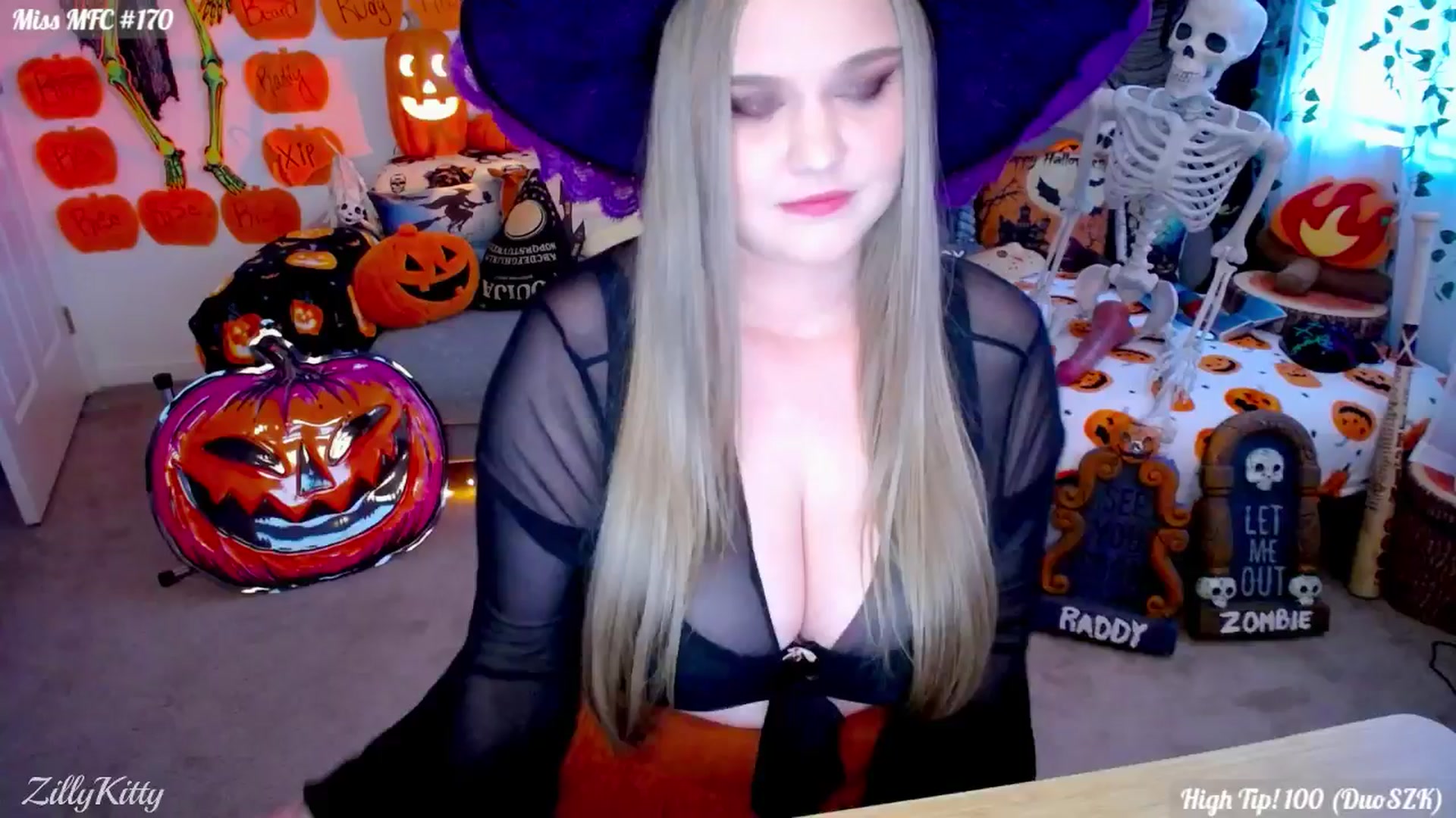 Gallery image thumbnail from ZillyKitty's myfreecams stream on, 10/05/2024, 23:33 image 8 of 20
