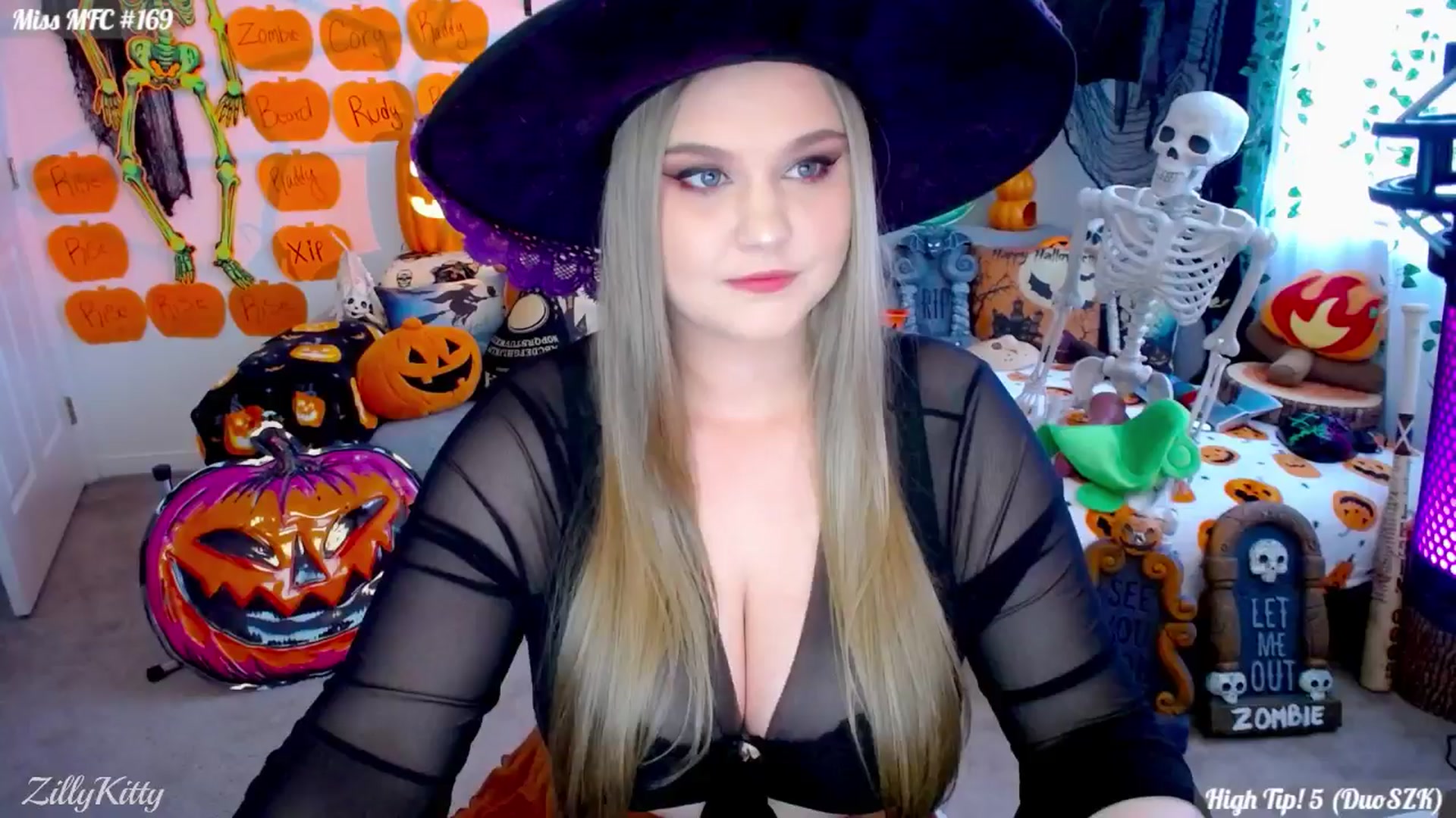 Gallery image thumbnail from ZillyKitty's myfreecams stream on, 10/05/2024, 23:33 image 1 of 20