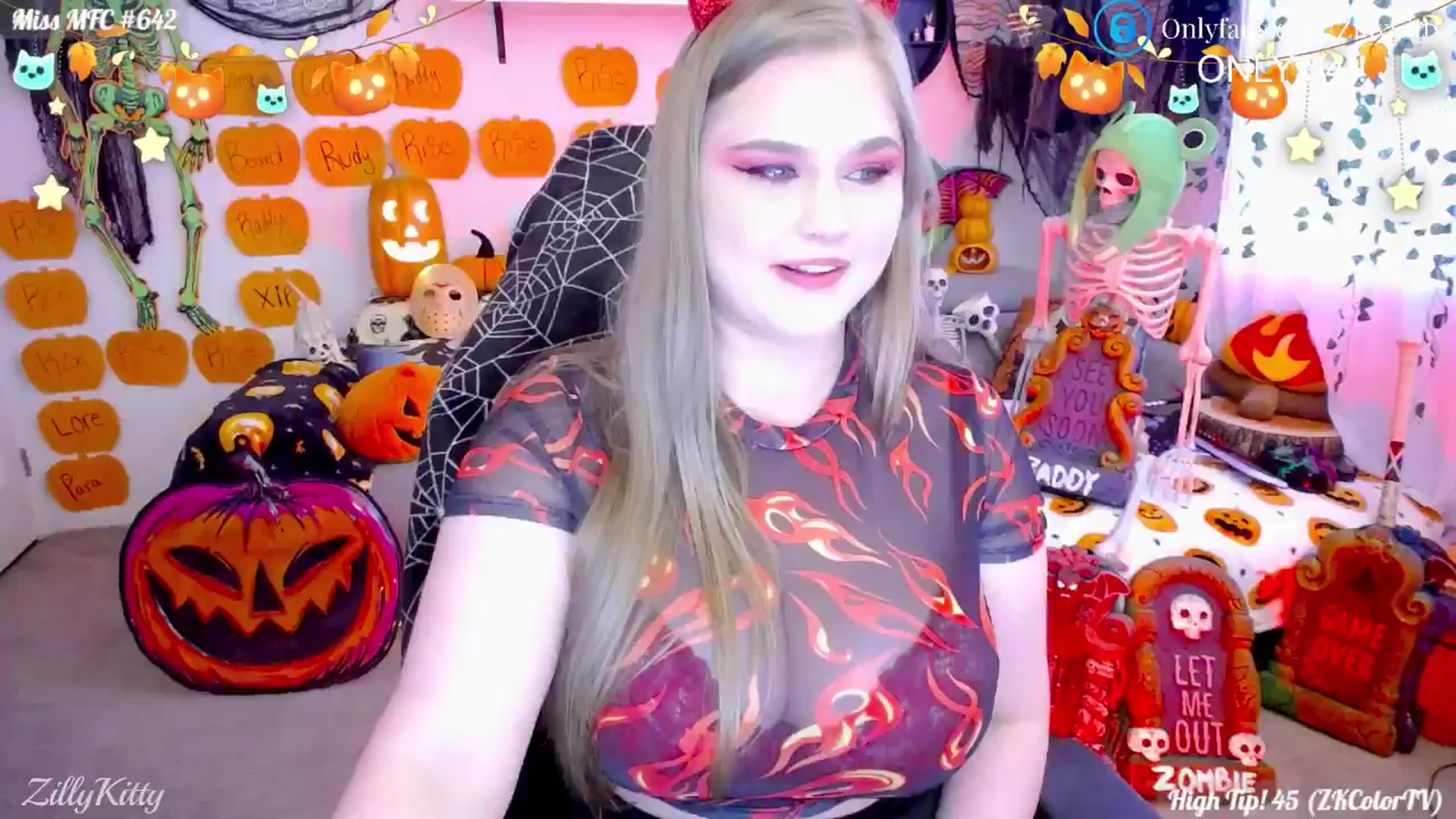 Gallery image thumbnail from ZillyKitty's myfreecams stream on, 10/19/2024, 02:07 image 3 of 20