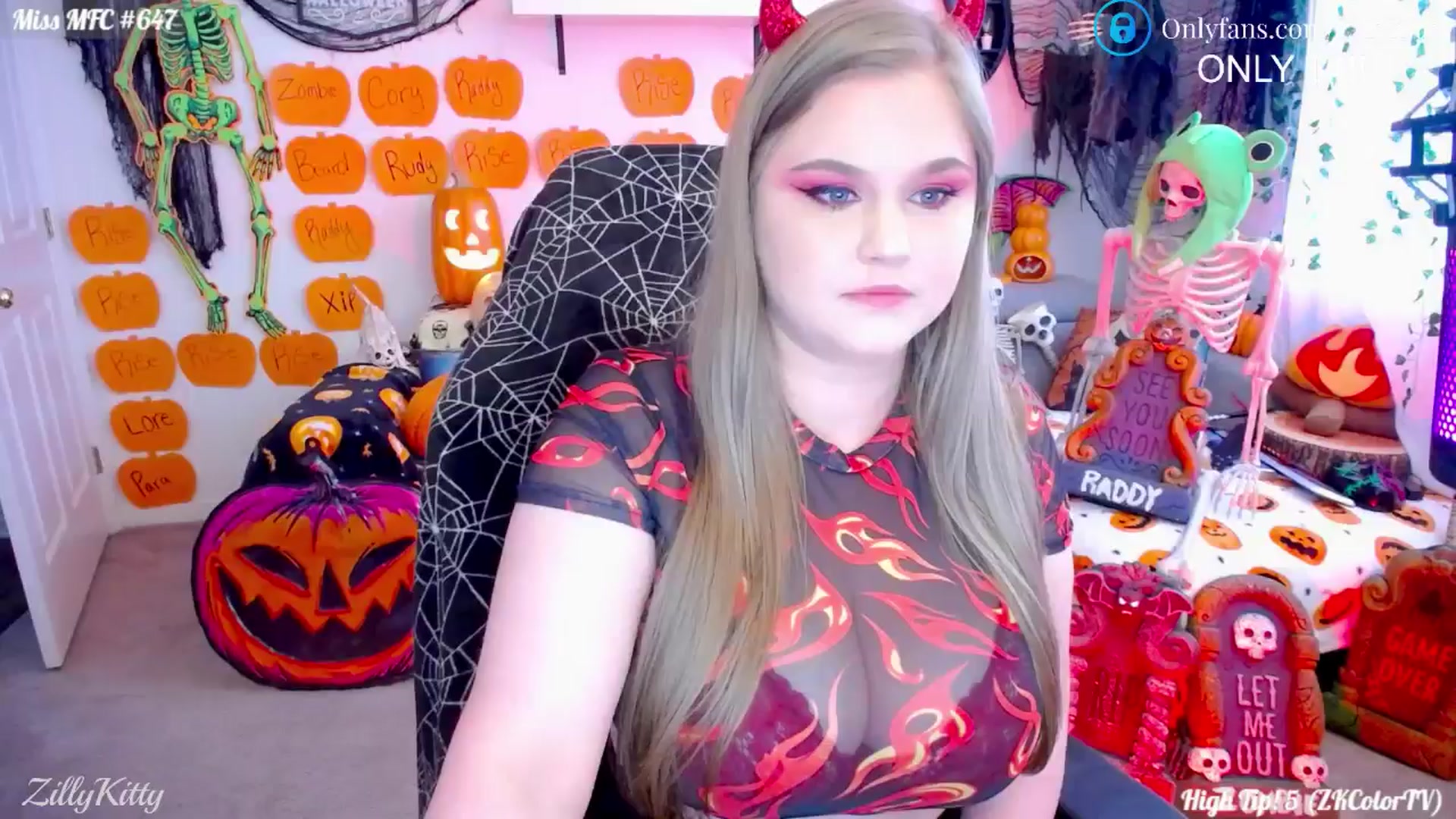 Gallery image thumbnail from ZillyKitty's myfreecams stream on, 10/19/2024, 02:07 image 1 of 20