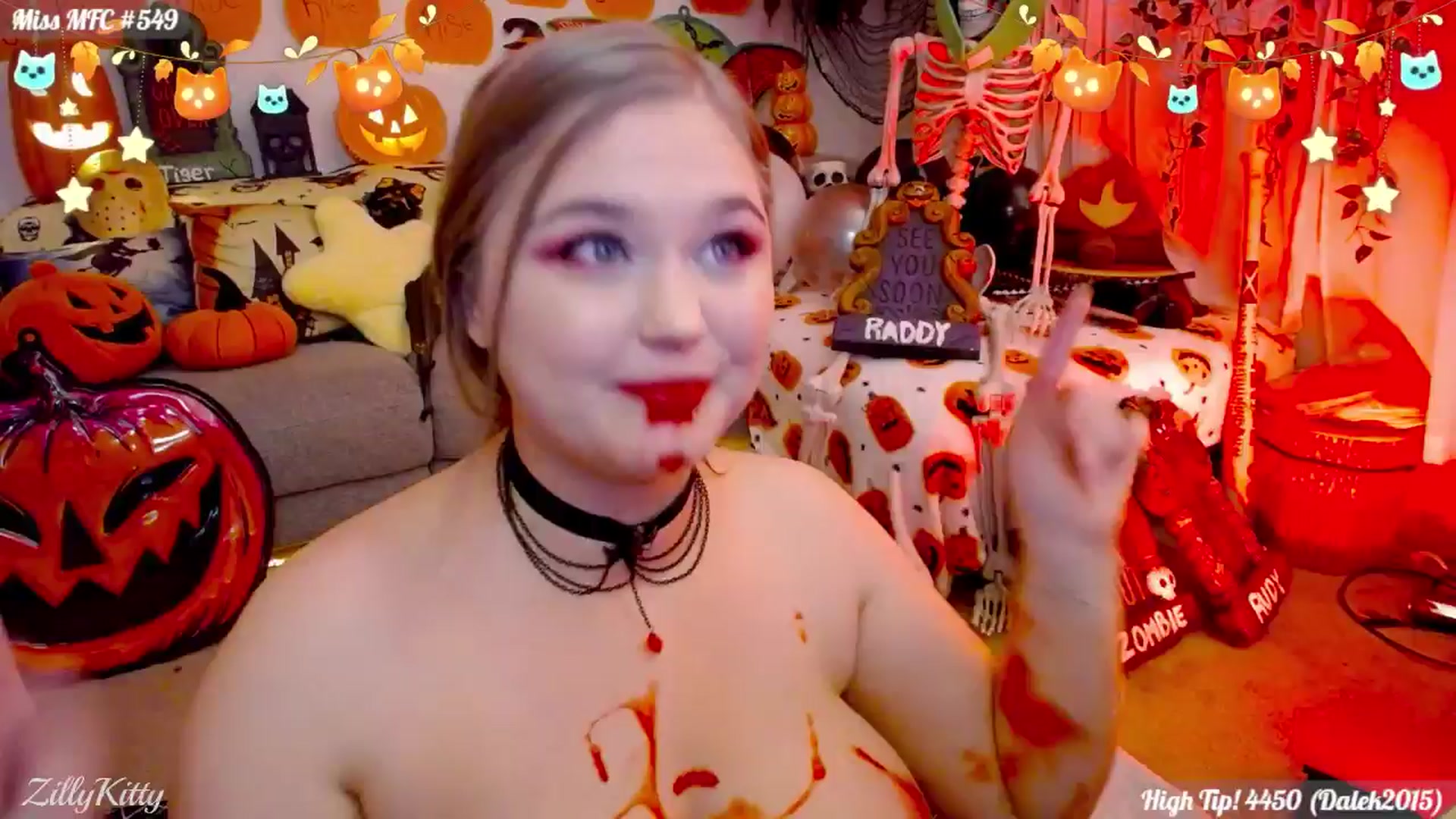 Gallery image thumbnail from ZillyKitty's myfreecams stream on, 10/27/2024, 01:41 image 17 of 20