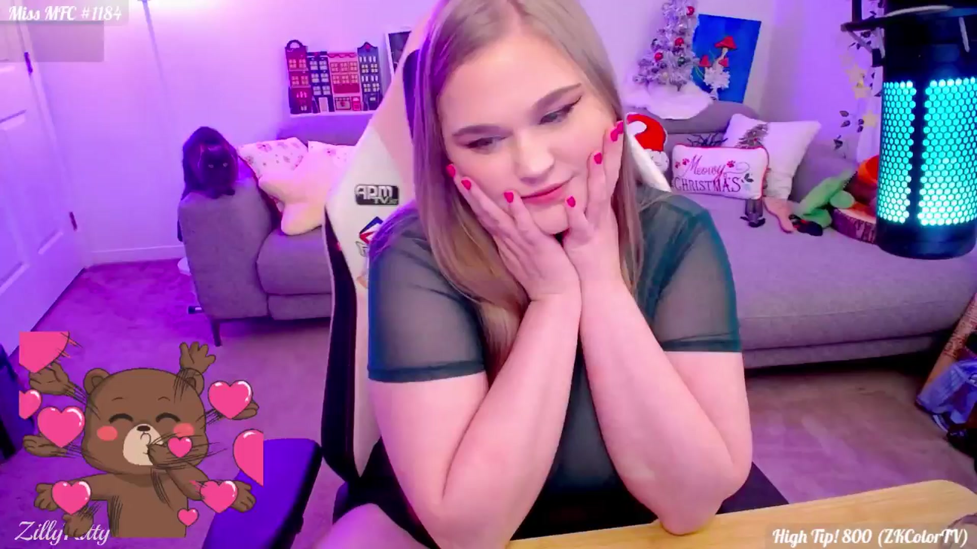 Gallery image thumbnail from ZillyKitty's myfreecams stream on, 11/16/2024, 02:53 image 7 of 20