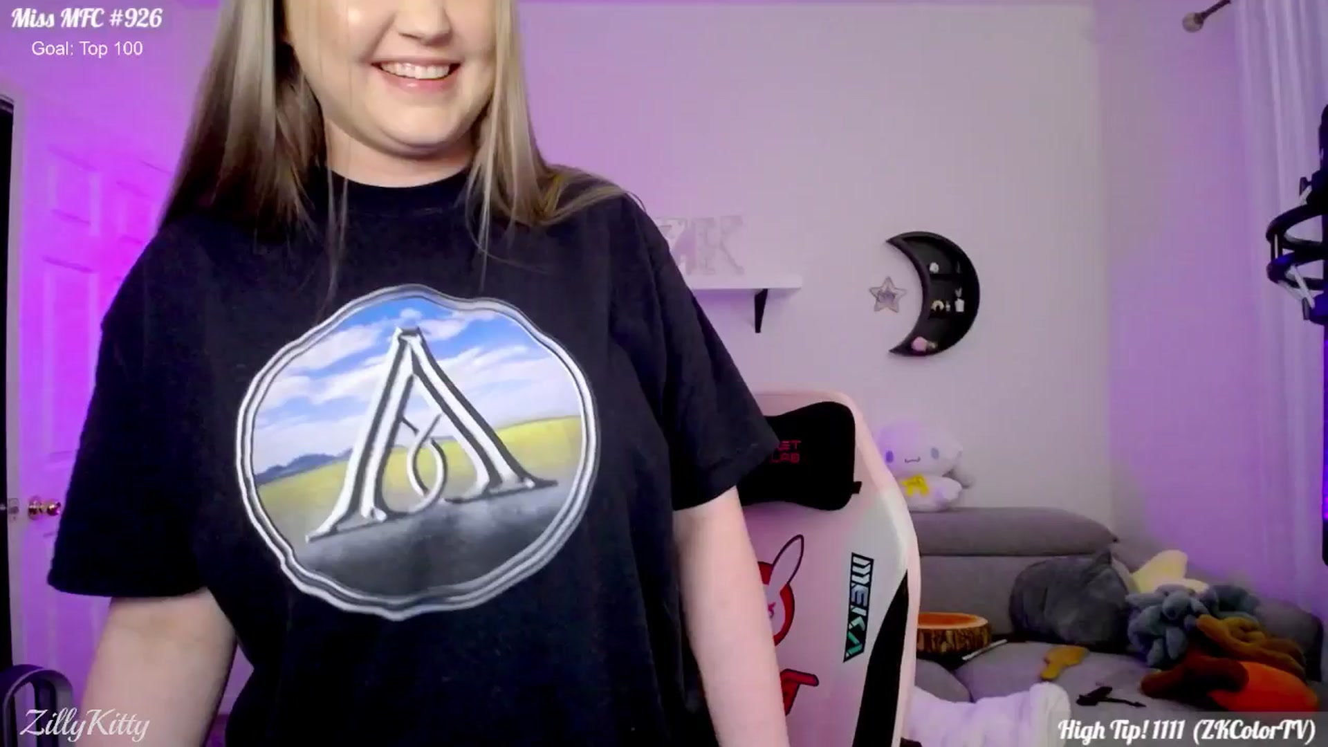 Gallery image thumbnail from ZillyKitty's myfreecams stream on, 02/02/2025, 24:23 image 6 of 20
