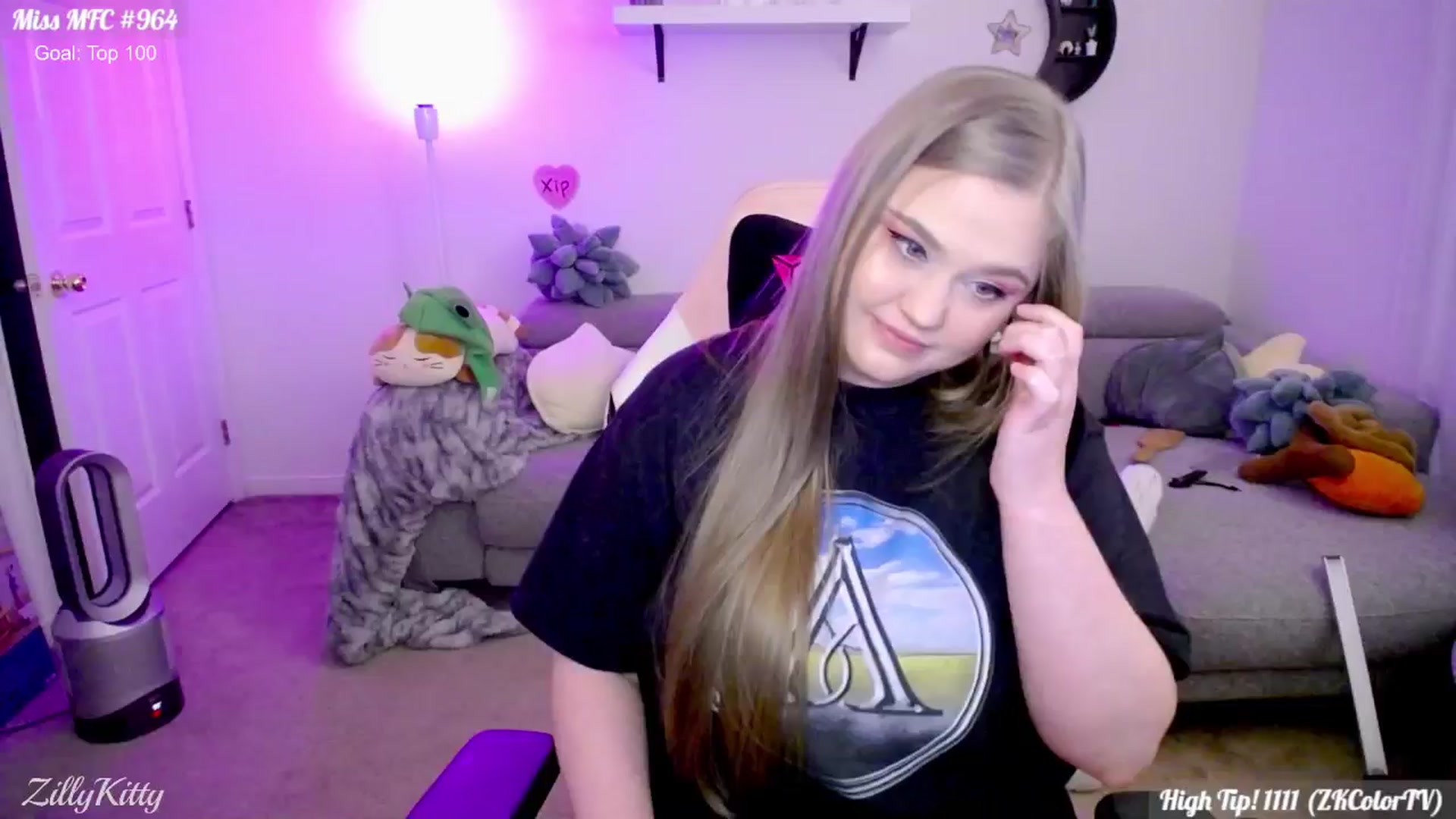Gallery image thumbnail from ZillyKitty's myfreecams stream on, 02/02/2025, 24:23 image 20 of 20