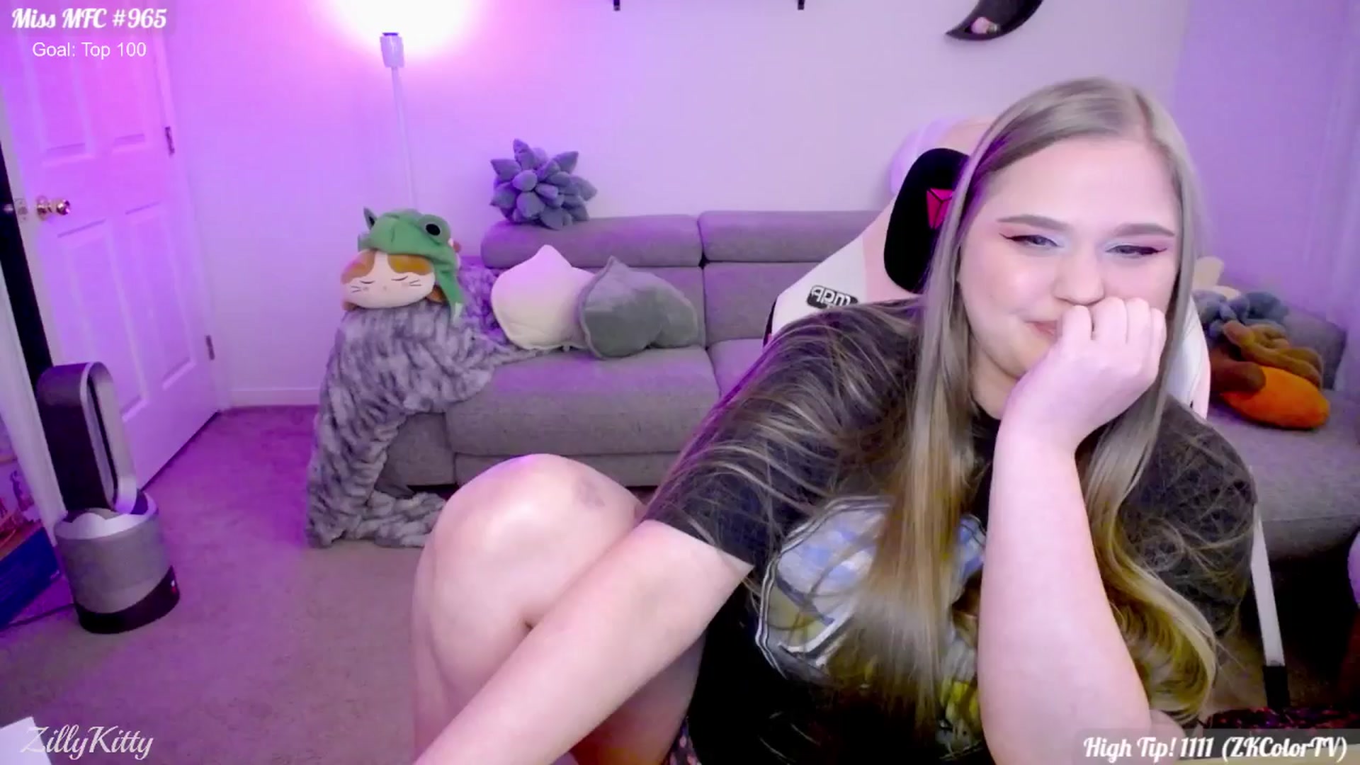 Gallery image thumbnail from ZillyKitty's myfreecams stream on, 02/02/2025, 24:23 image 14 of 20