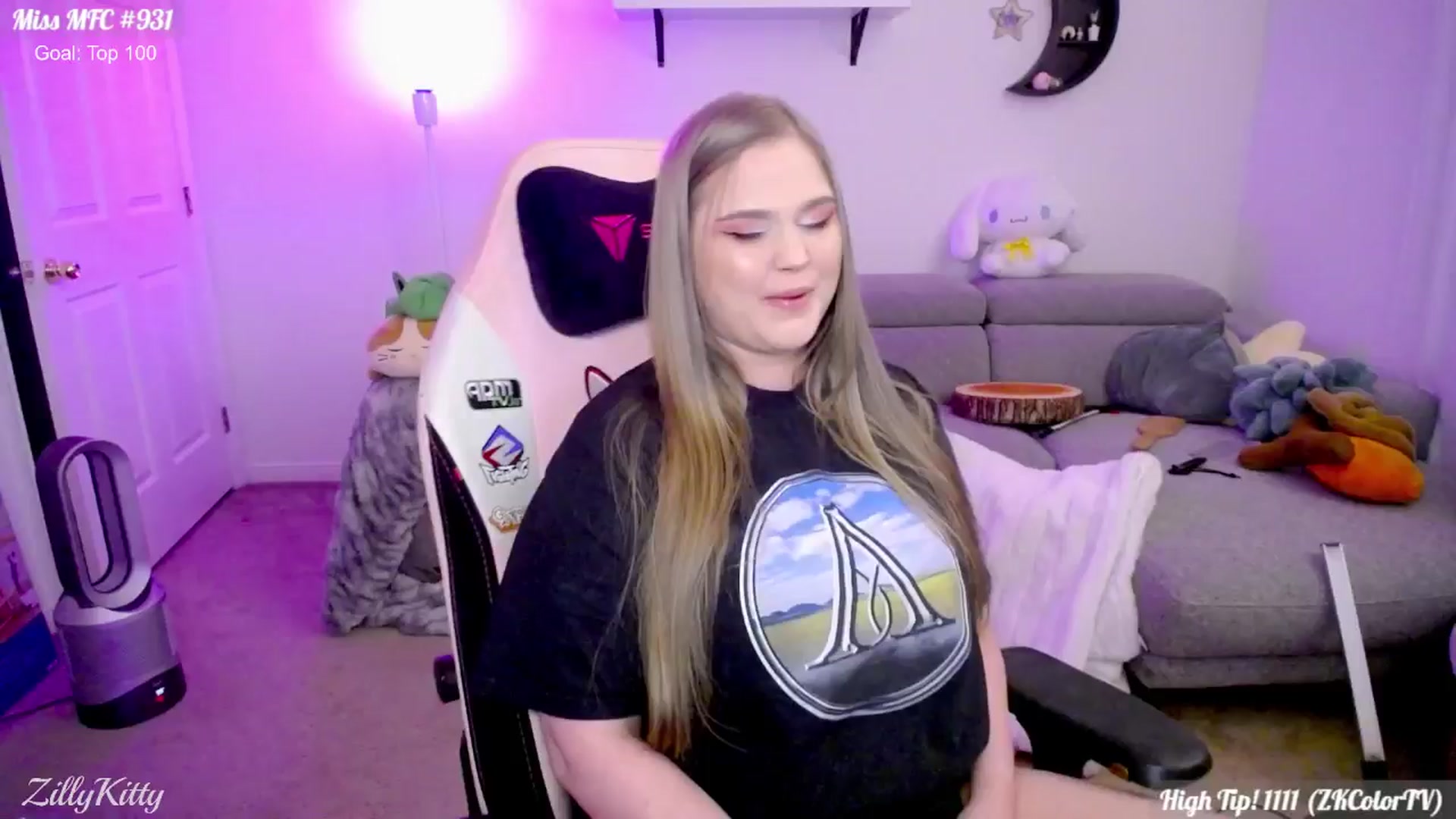Gallery image thumbnail from ZillyKitty's myfreecams stream on, 02/02/2025, 24:23 image 7 of 20