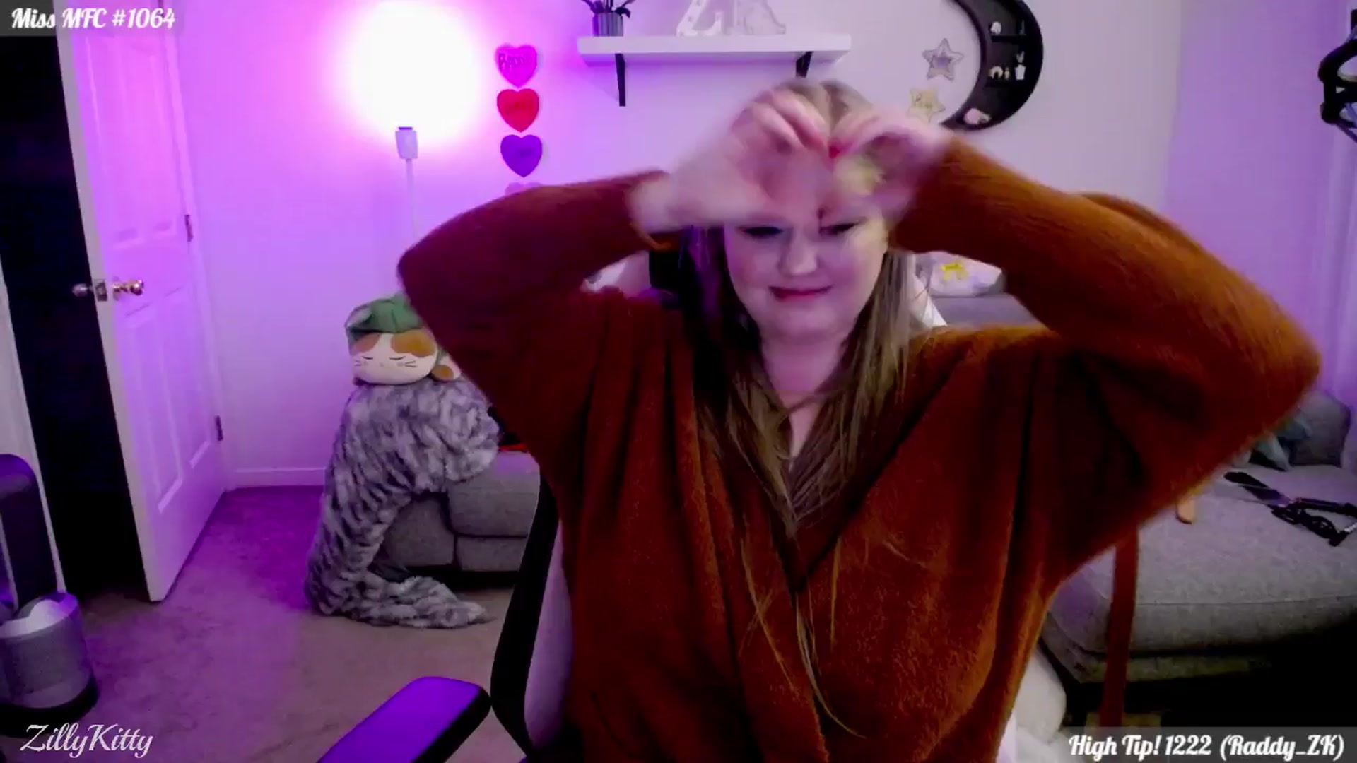 Gallery image thumbnail from ZillyKitty's myfreecams stream on, 02/08/2025, 02:45 image 20 of 20