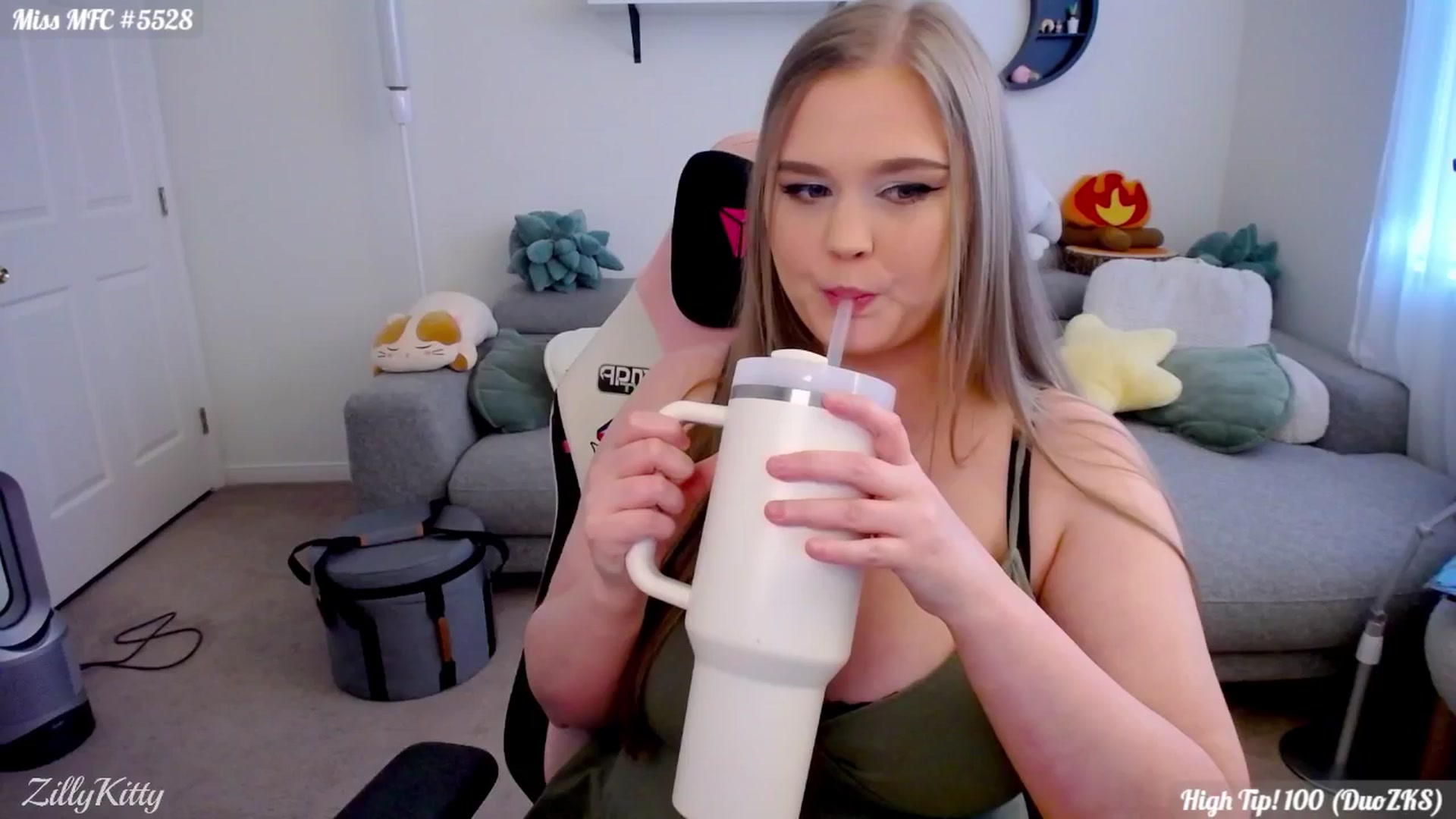 Gallery image thumbnail from ZillyKitty's myfreecams stream on, 04/06/2025, 24:24 image 2 of 20