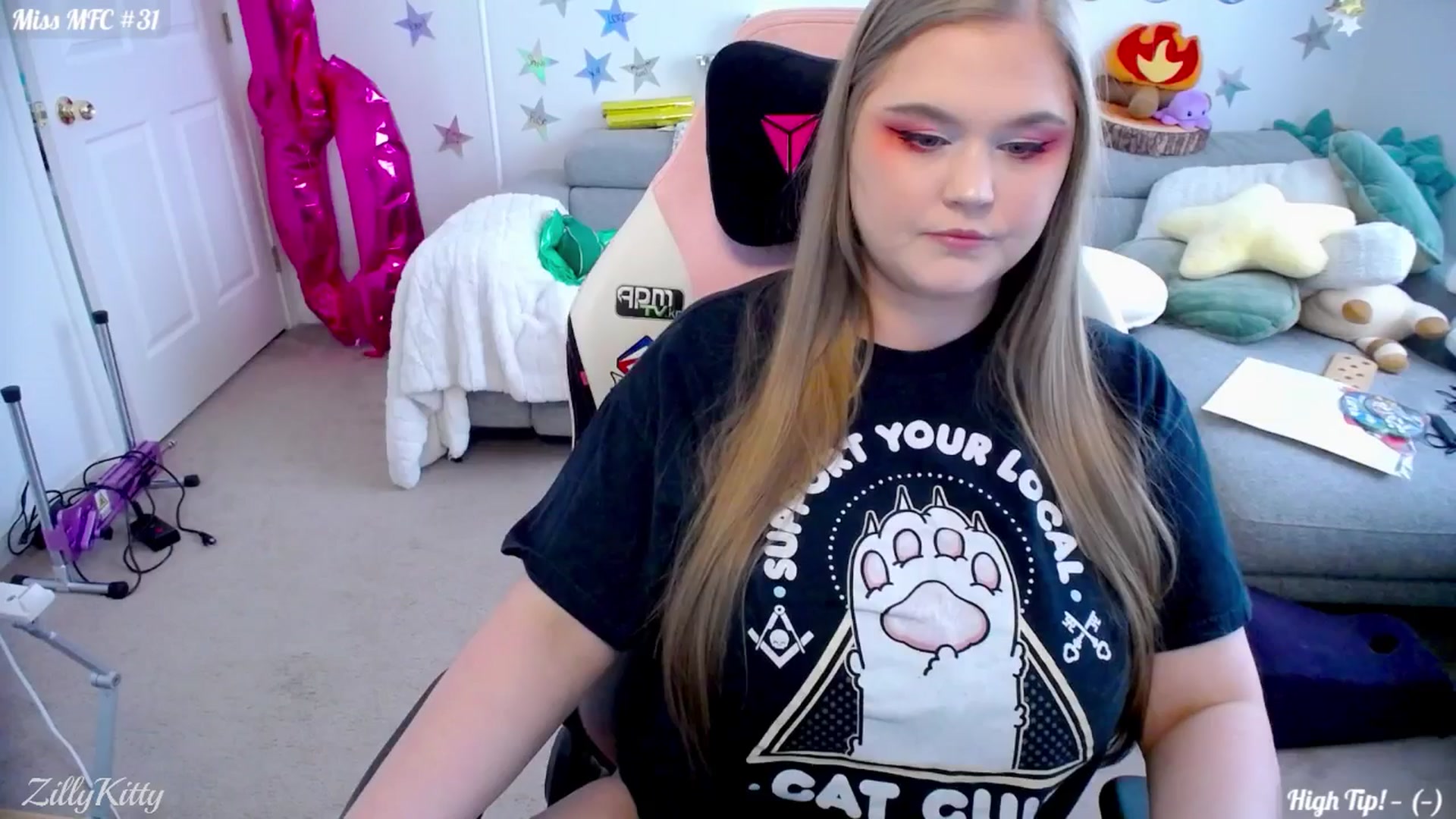 Gallery image thumbnail from ZillyKitty's myfreecams stream on, 07/25/2025, 22:07 image 5 of 20