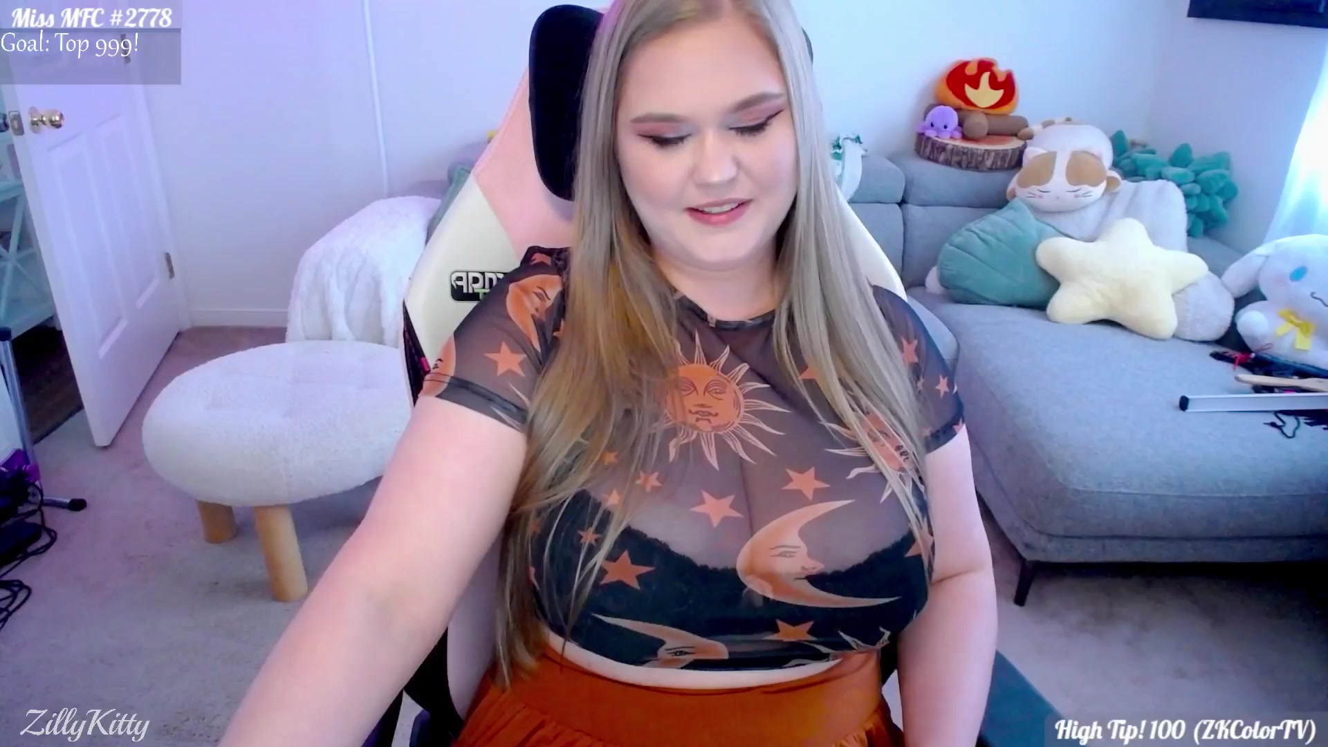 Gallery image thumbnail from ZillyKitty's myfreecams stream on, 08/21/2025, 23:50 image 8 of 20