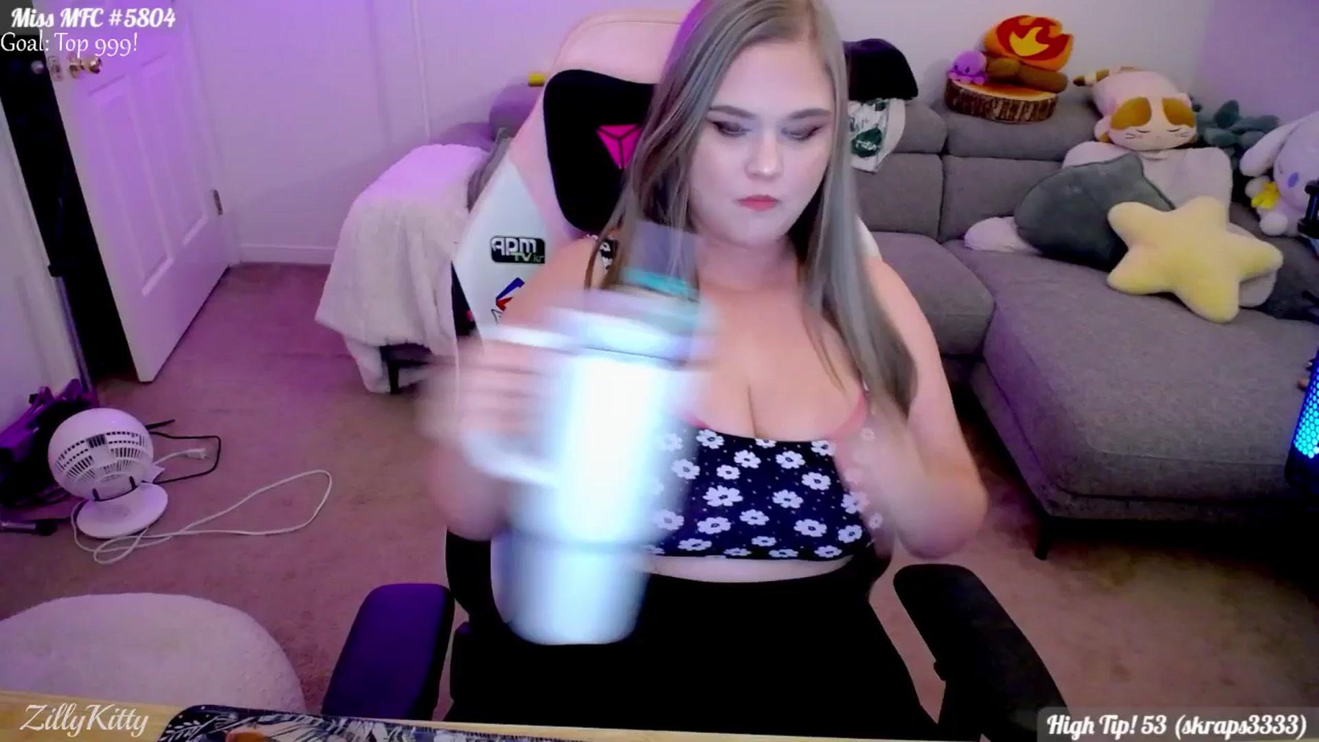 Gallery image thumbnail from ZillyKitty's myfreecams stream on, 09/04/2025, 24:55 image 8 of 20