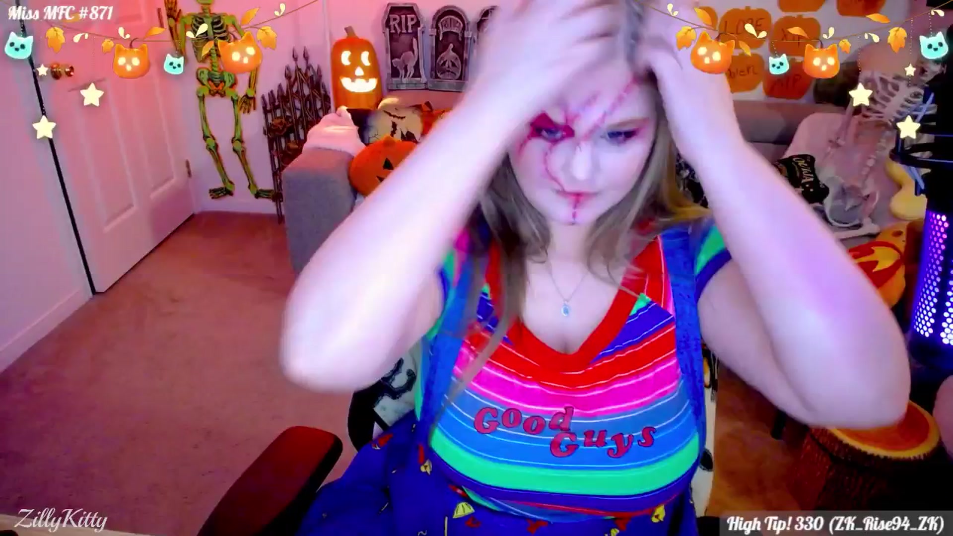 Gallery image thumbnail from ZillyKitty's myfreecams stream on, 10/22/2025, 24:04 image 13 of 20