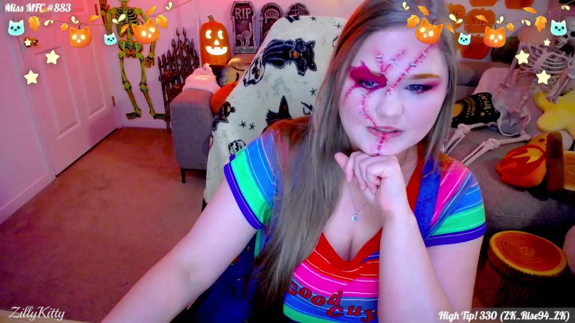 Gallery image thumbnail from ZillyKitty's myfreecams stream on, 10/22/2025, 24:04 image 4 of 20