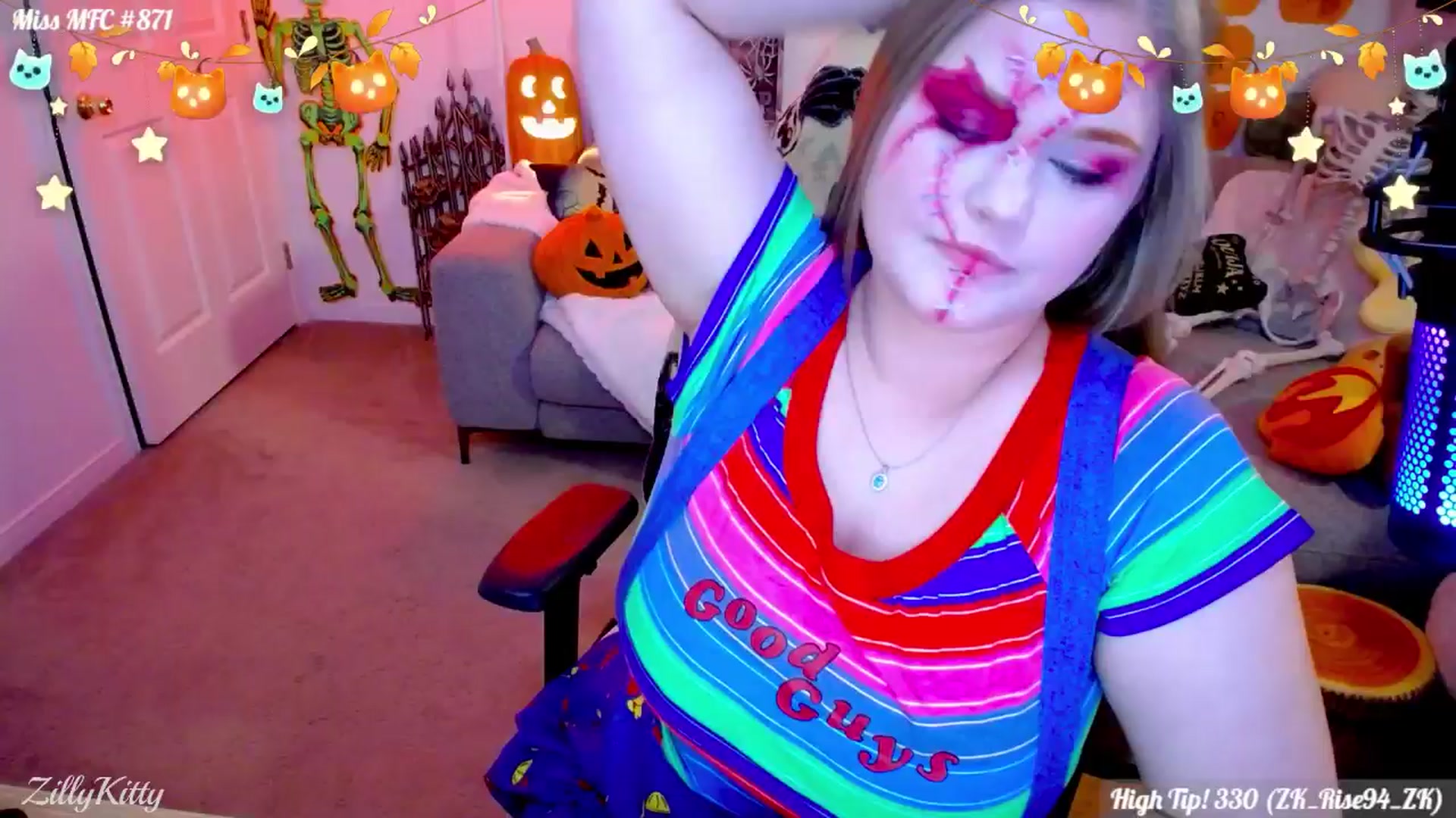 Gallery image thumbnail from ZillyKitty's myfreecams stream on, 10/22/2025, 24:04 image 14 of 20