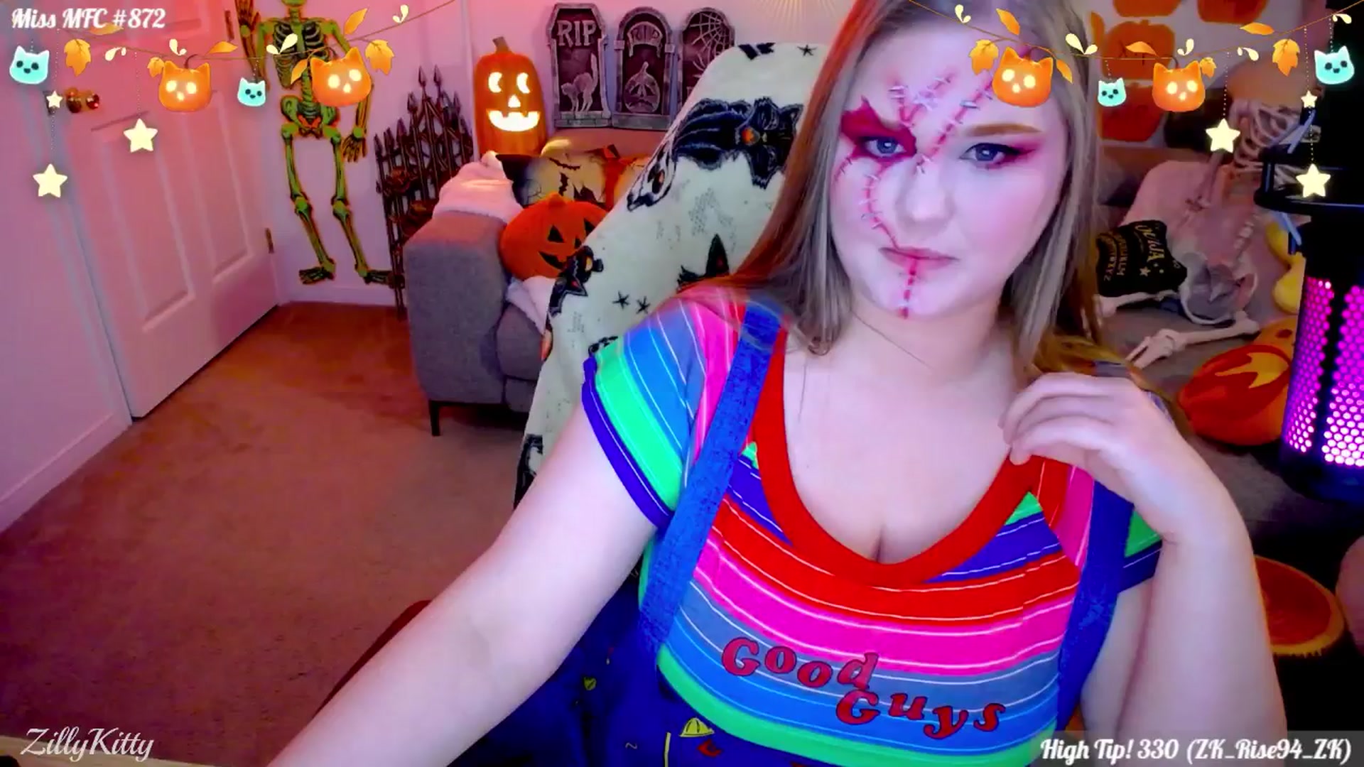 Gallery image thumbnail from ZillyKitty's myfreecams stream on, 10/22/2025, 24:04 image 9 of 20