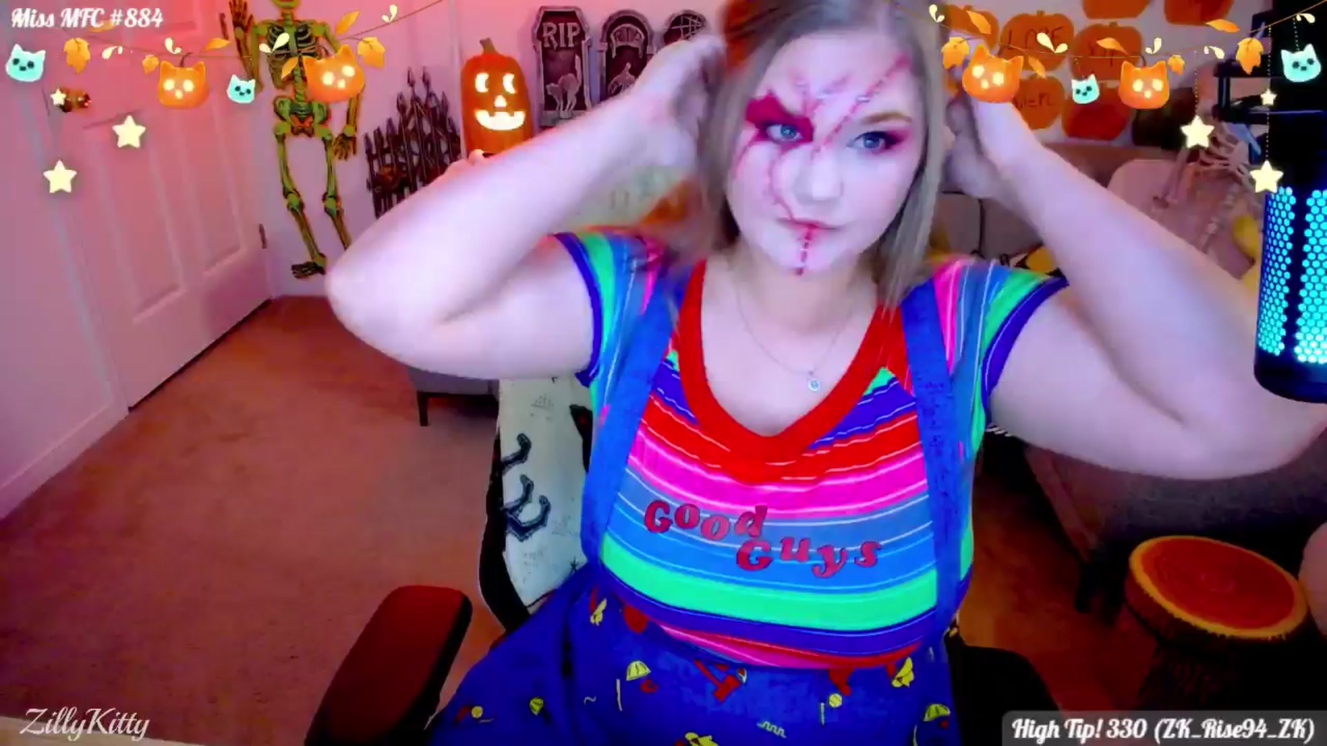 Gallery image thumbnail from ZillyKitty's myfreecams stream on, 10/22/2025, 24:04 image 1 of 20