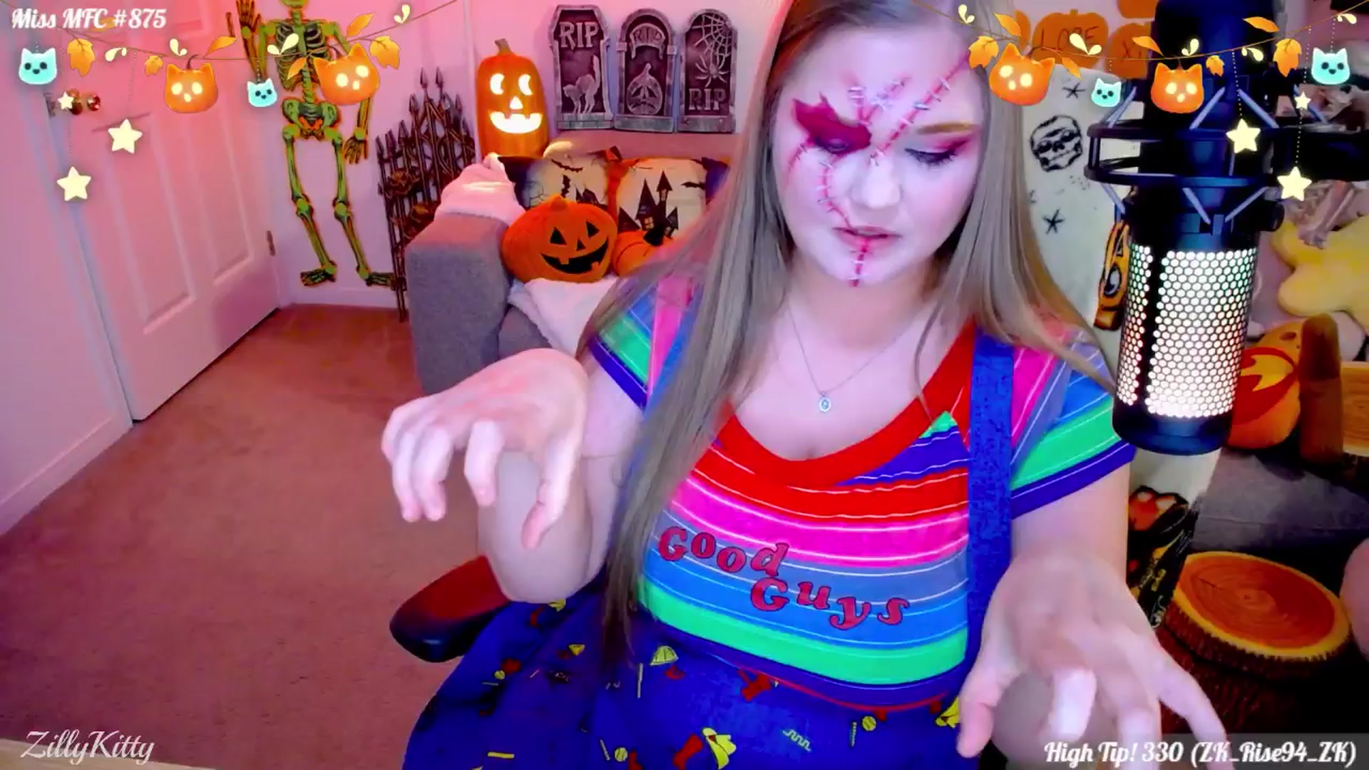 Gallery image thumbnail from ZillyKitty's myfreecams stream on, 10/22/2025, 24:04 image 6 of 20