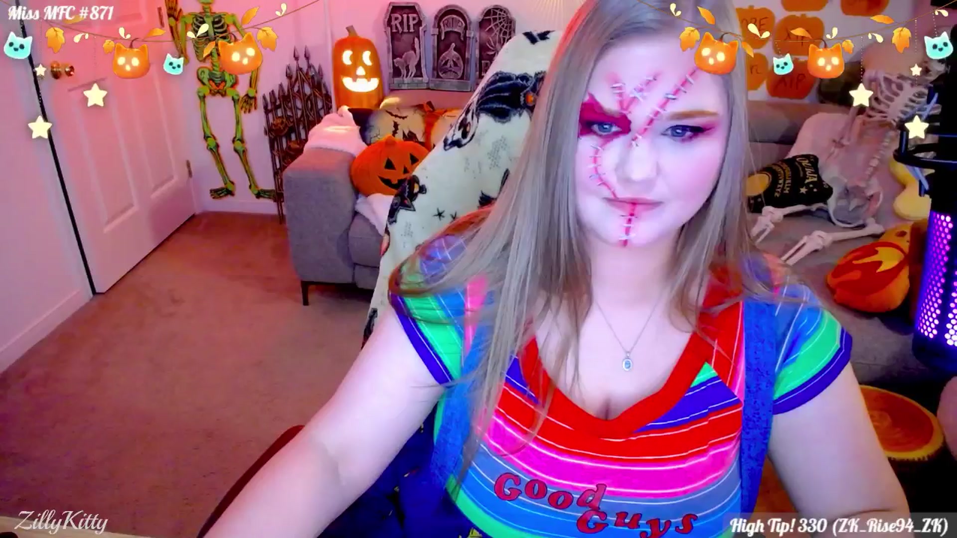 Gallery image thumbnail from ZillyKitty's myfreecams stream on, 10/22/2025, 24:04 image 12 of 20