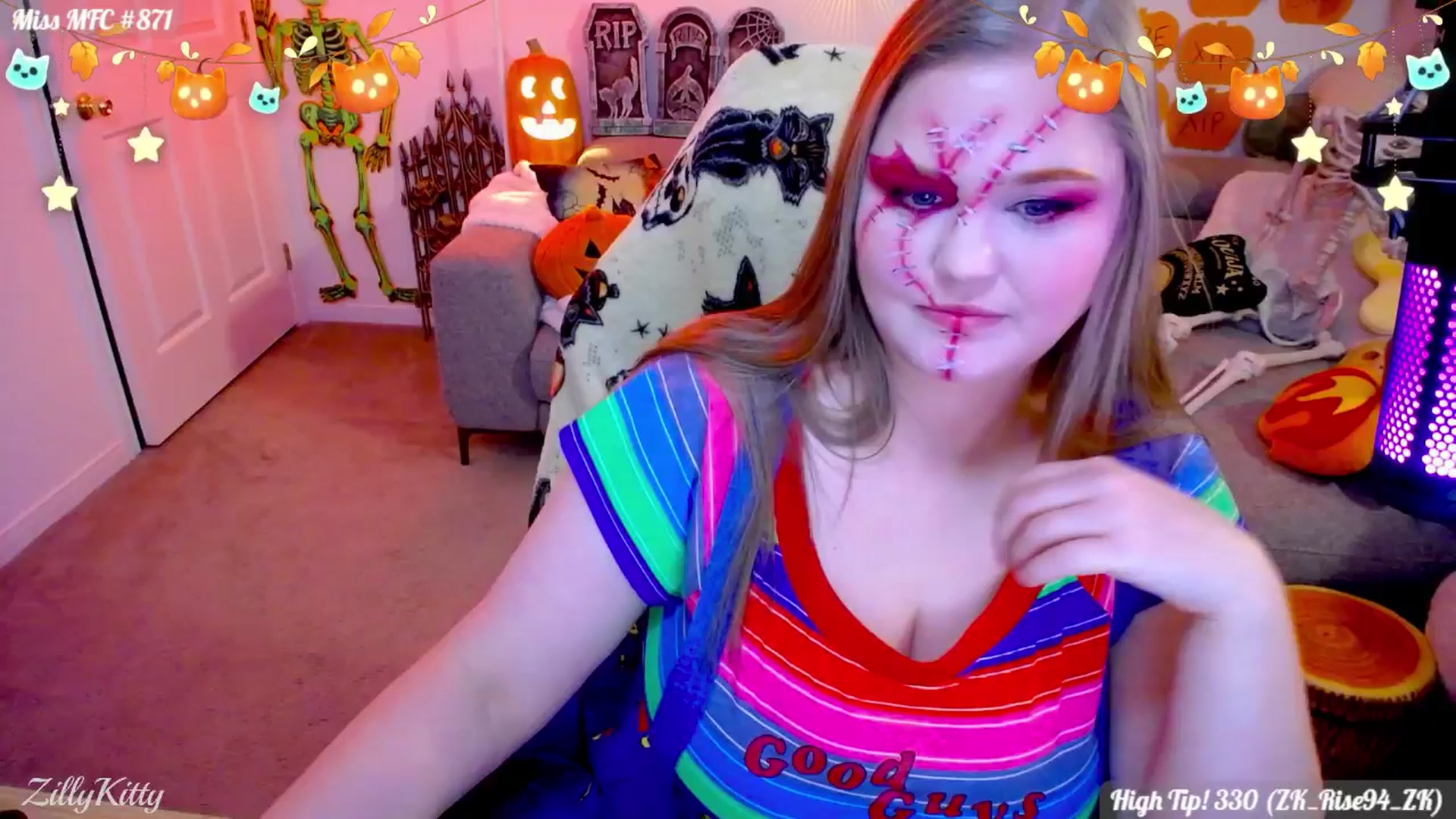 Gallery image thumbnail from ZillyKitty's myfreecams stream on, 10/22/2025, 24:04 image 11 of 20