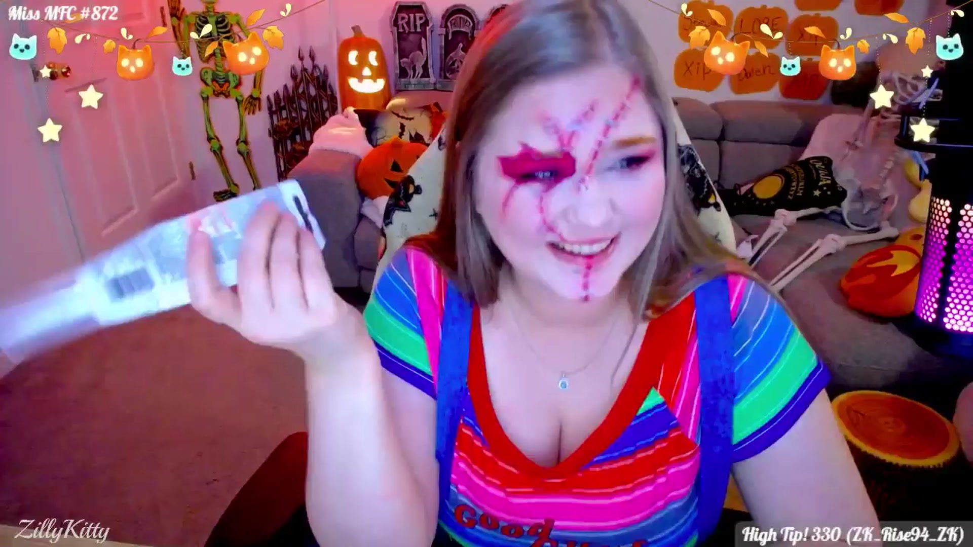 Gallery image thumbnail from ZillyKitty's myfreecams stream on, 10/22/2025, 24:04 image 8 of 20