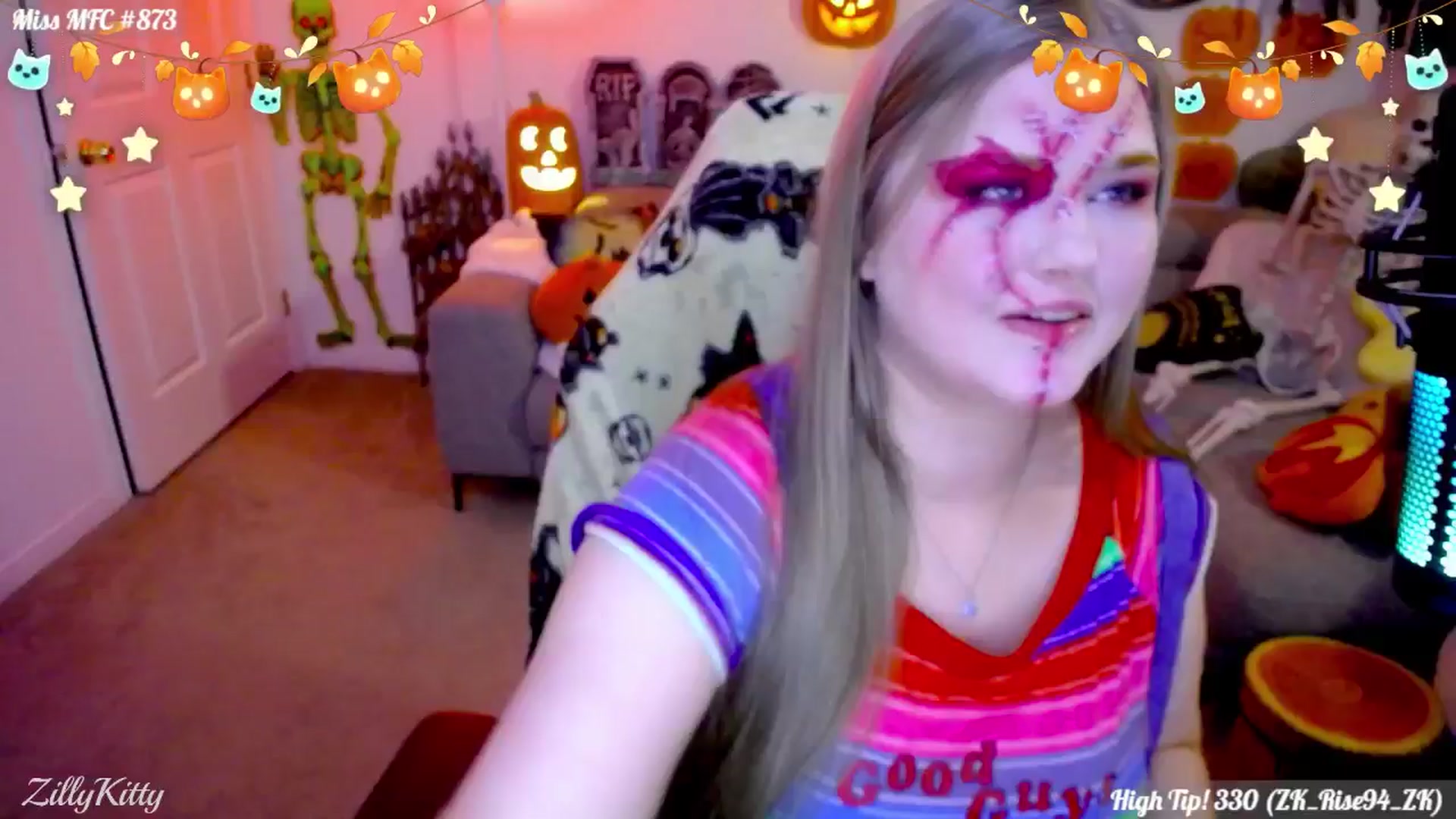 Gallery image thumbnail from ZillyKitty's myfreecams stream on, 10/22/2025, 24:04 image 20 of 20