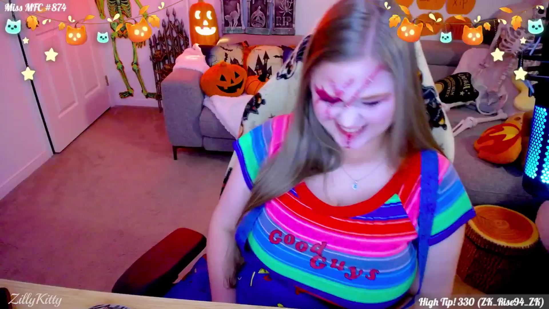 Gallery image thumbnail from ZillyKitty's myfreecams stream on, 10/22/2025, 24:04 image 18 of 20