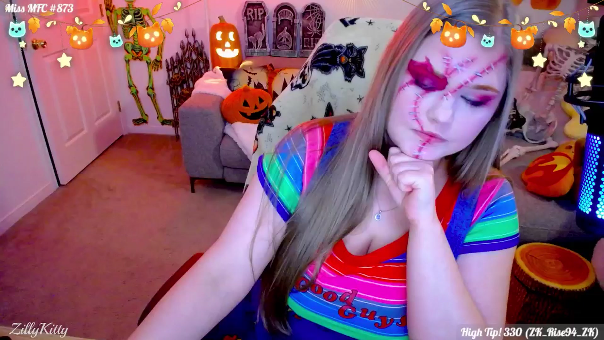 Gallery image thumbnail from ZillyKitty's myfreecams stream on, 10/22/2025, 24:04 image 15 of 20