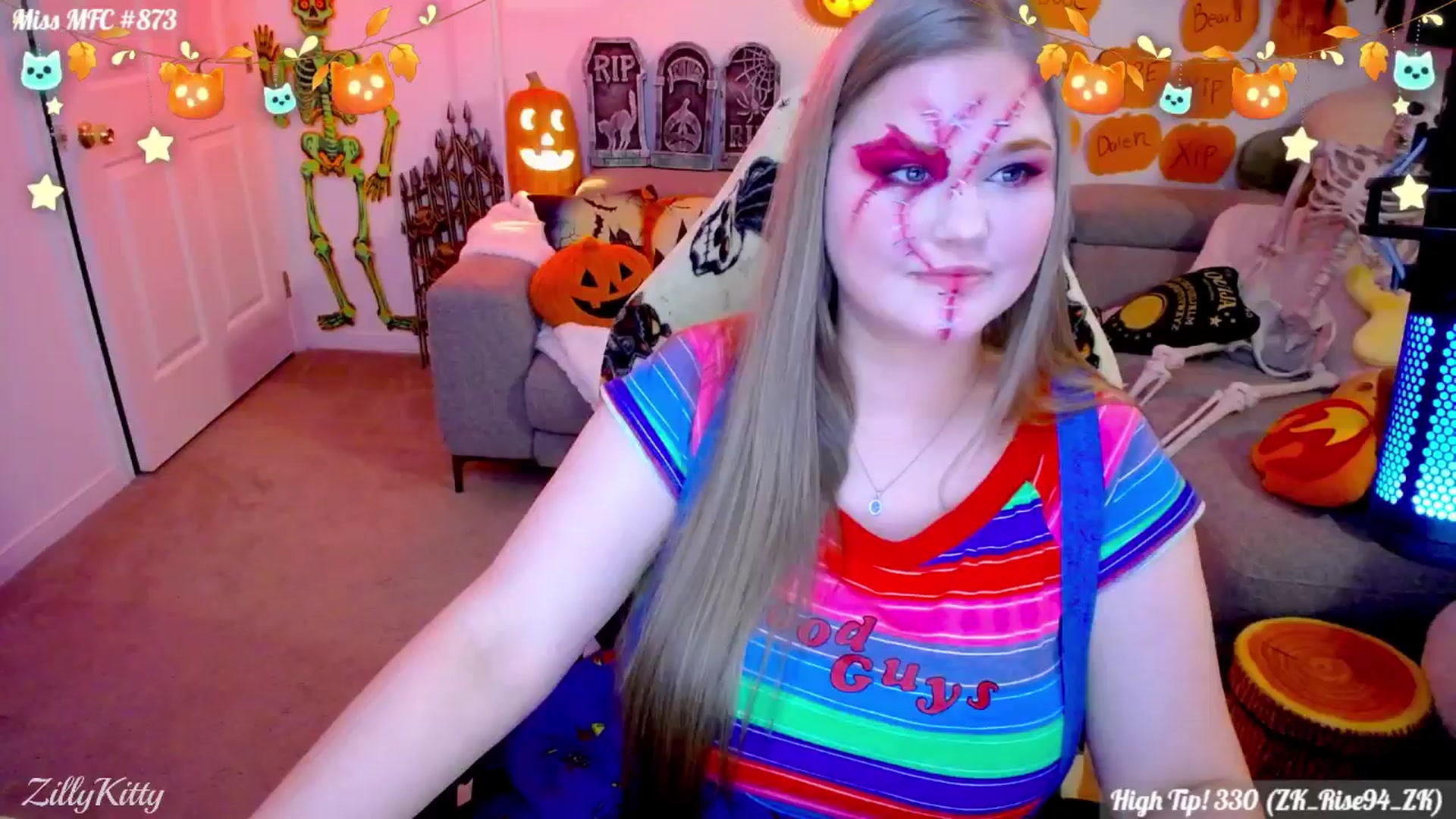Gallery image thumbnail from ZillyKitty's myfreecams stream on, 10/22/2025, 02:14 image 2 of 20