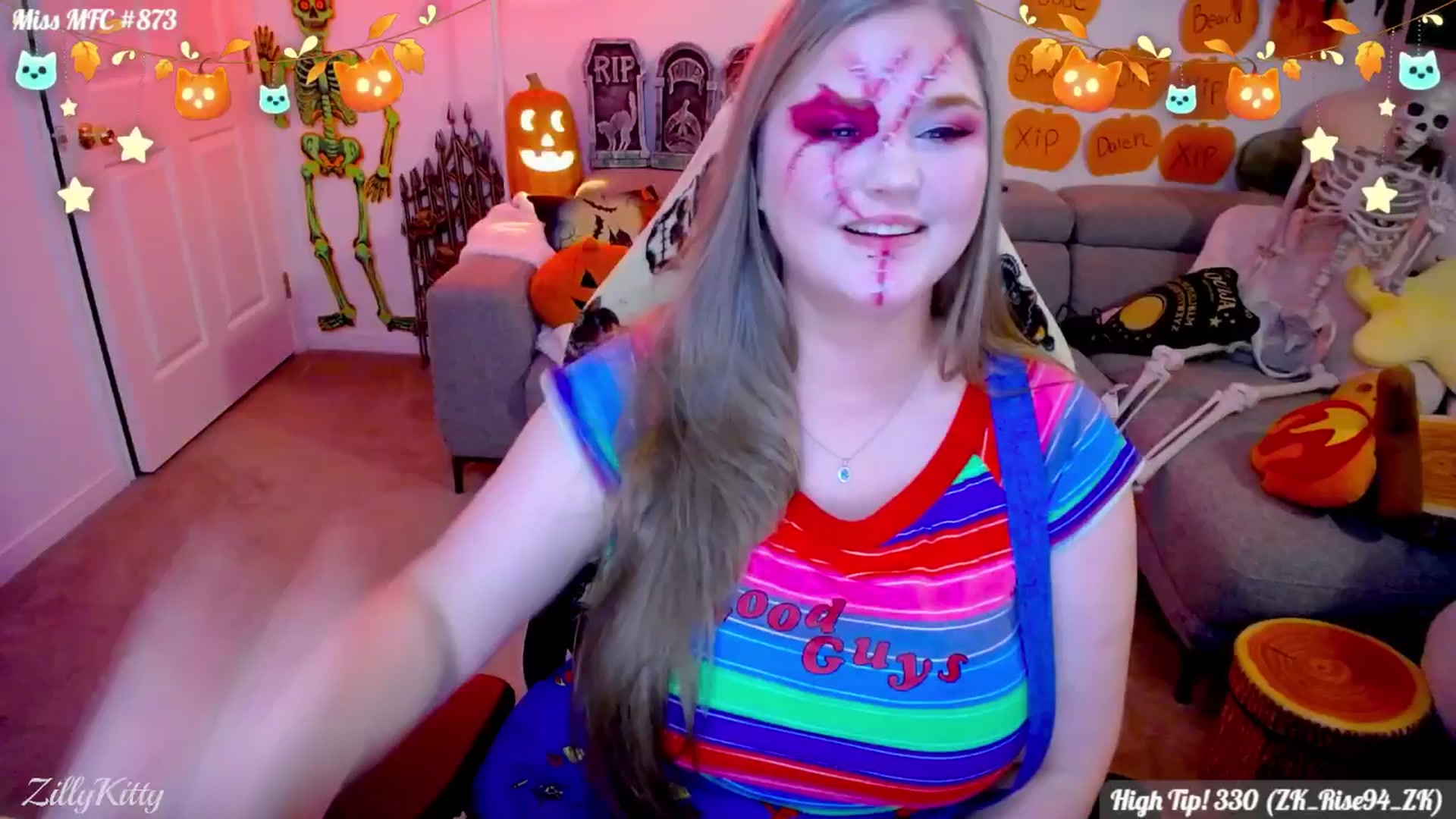 Gallery image thumbnail from ZillyKitty's myfreecams stream on, 10/22/2025, 02:14 image 1 of 20