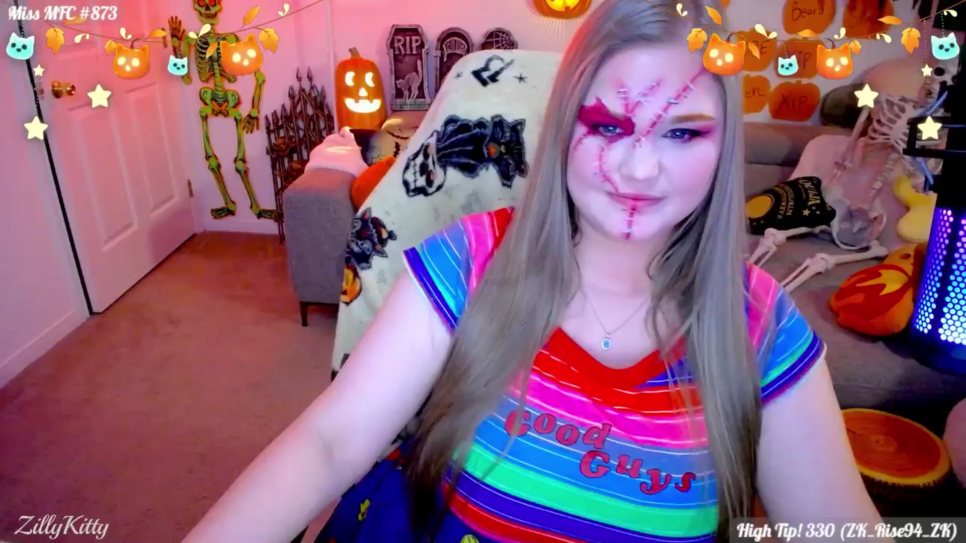 Gallery image thumbnail from ZillyKitty's myfreecams stream on, 10/22/2025, 02:14 image 4 of 20