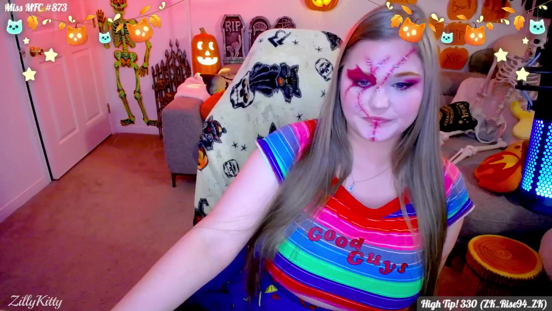 Gallery image thumbnail from ZillyKitty's myfreecams stream on, 10/22/2025, 02:14 image 3 of 20