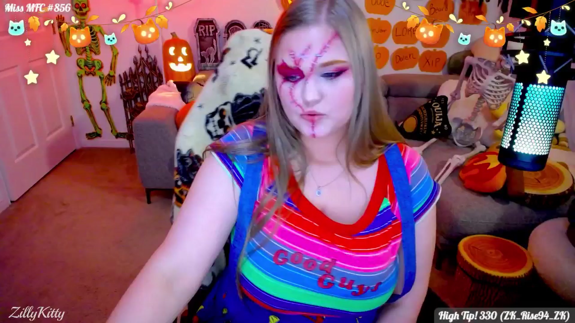 Gallery image thumbnail from ZillyKitty's myfreecams stream on, 10/22/2025, 02:14 image 12 of 20