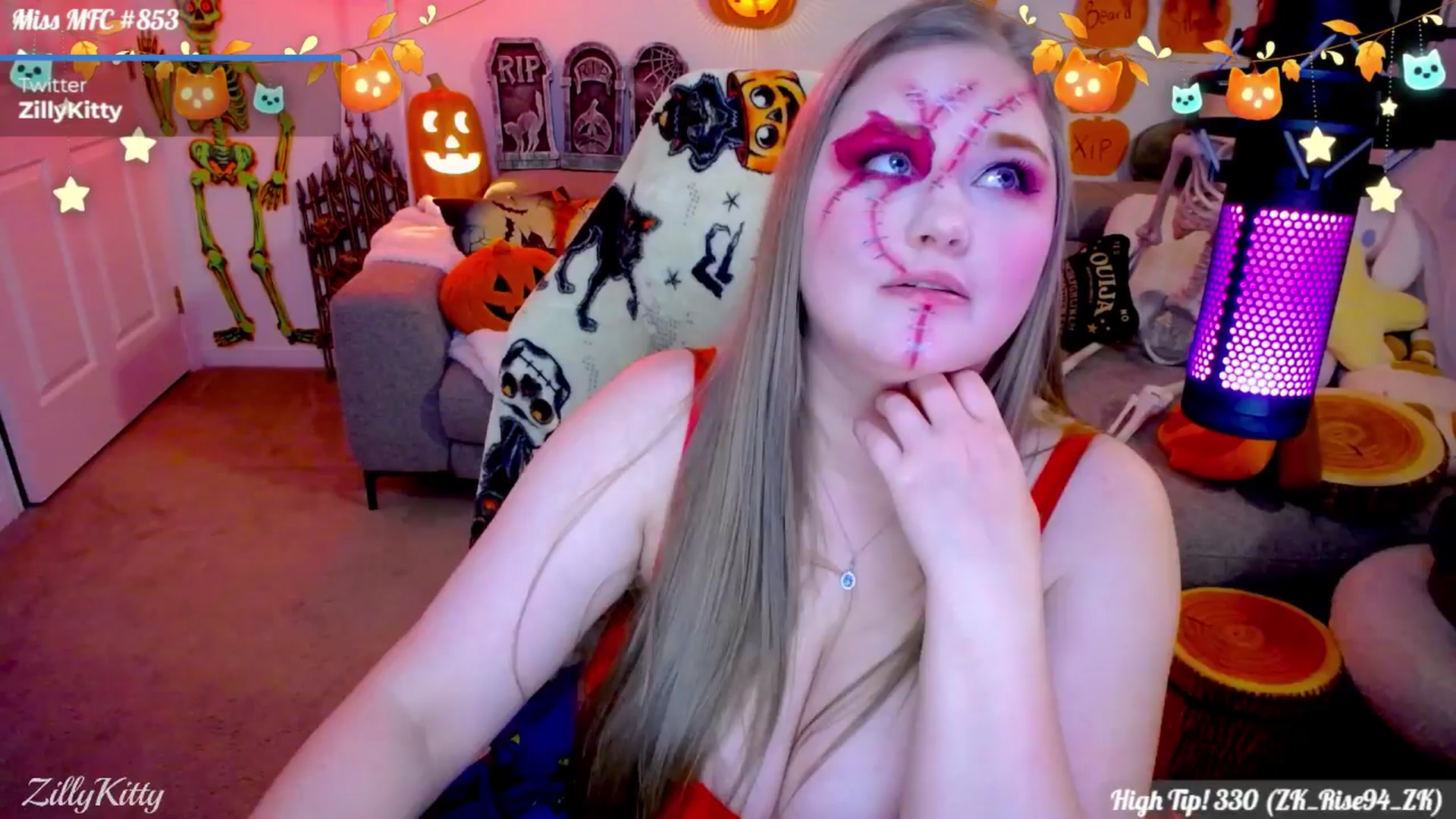 Gallery image thumbnail from ZillyKitty's myfreecams stream on, 10/22/2025, 02:14 image 20 of 20