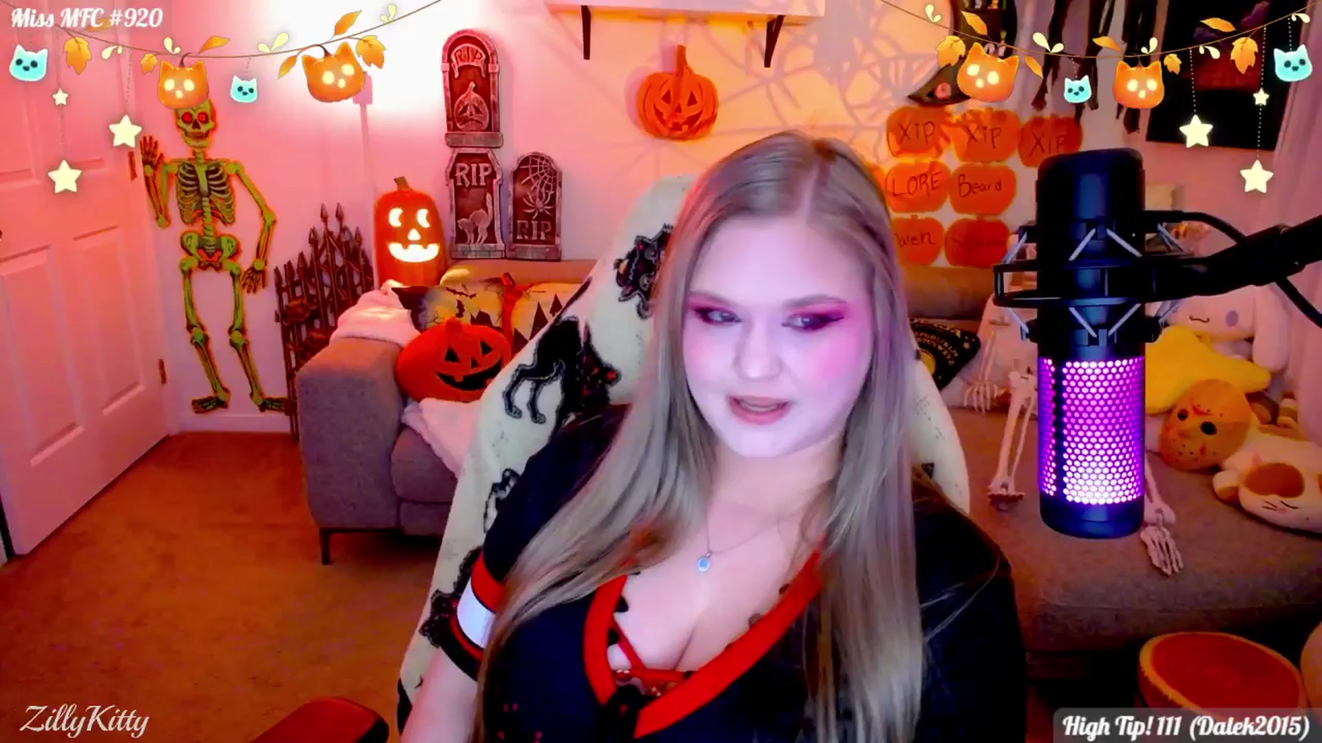 Gallery image thumbnail from ZillyKitty's myfreecams stream on, 10/24/2025, 24:03 image 7 of 20