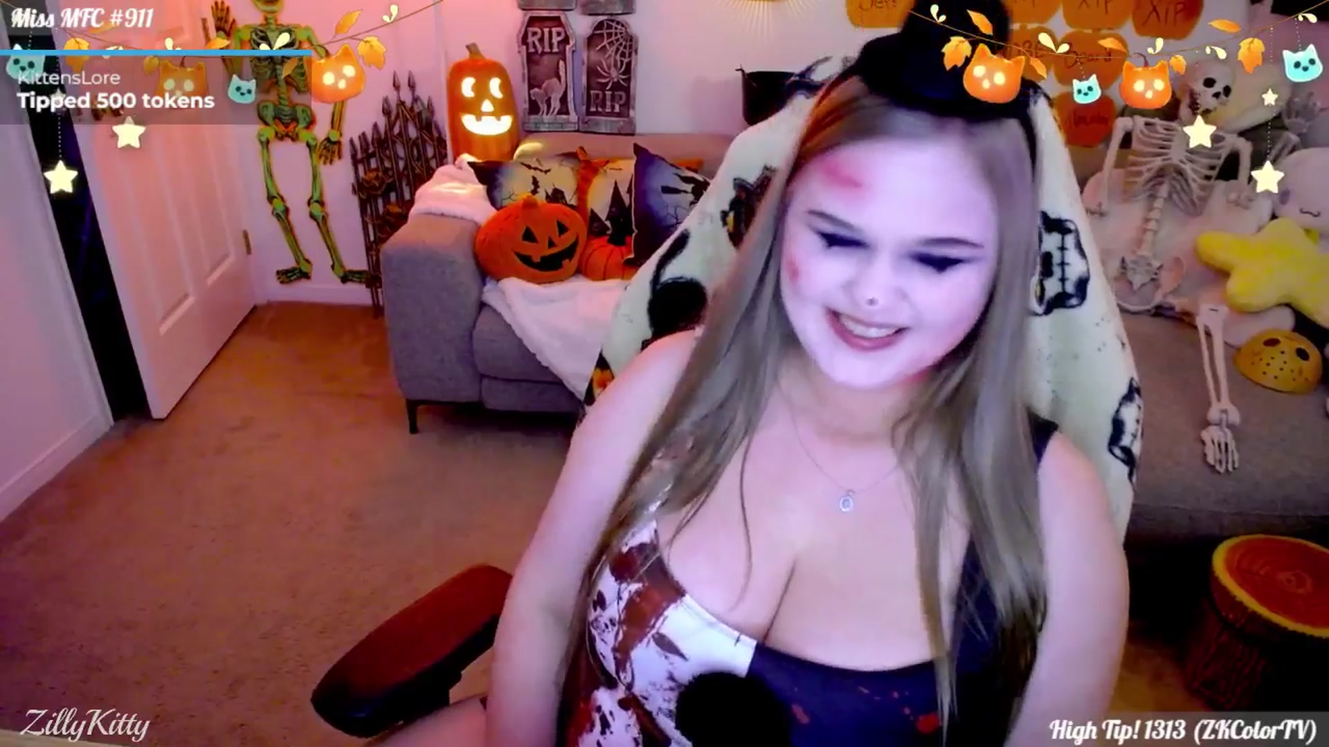 Gallery image thumbnail from ZillyKitty's myfreecams stream on, 10/25/2025, 02:29 image 13 of 20