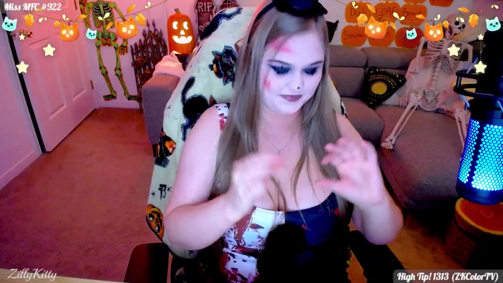 Gallery image thumbnail from ZillyKitty's myfreecams stream on, 10/25/2025, 02:29 image 4 of 20